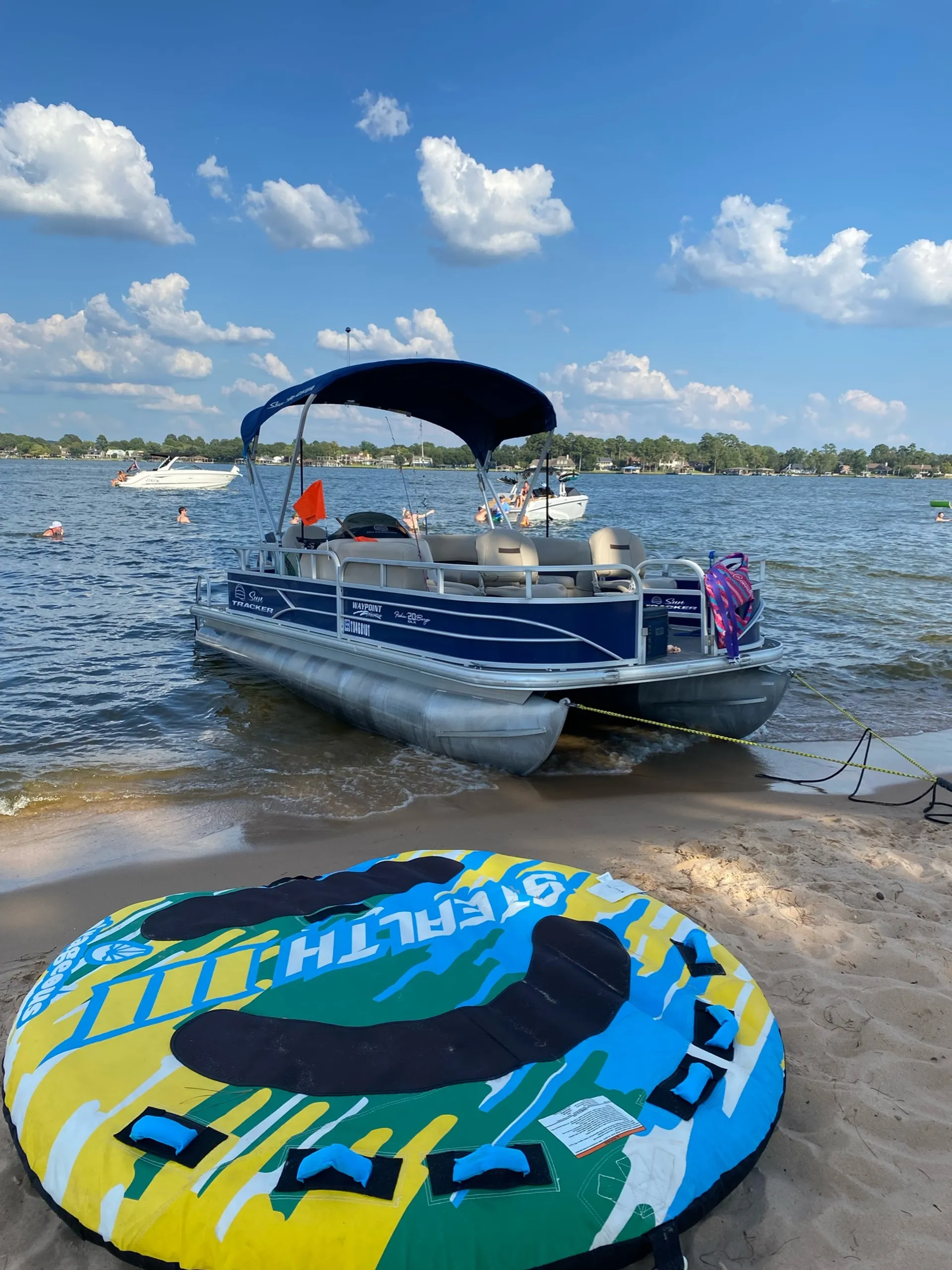 “The Lake is calling so we must go”