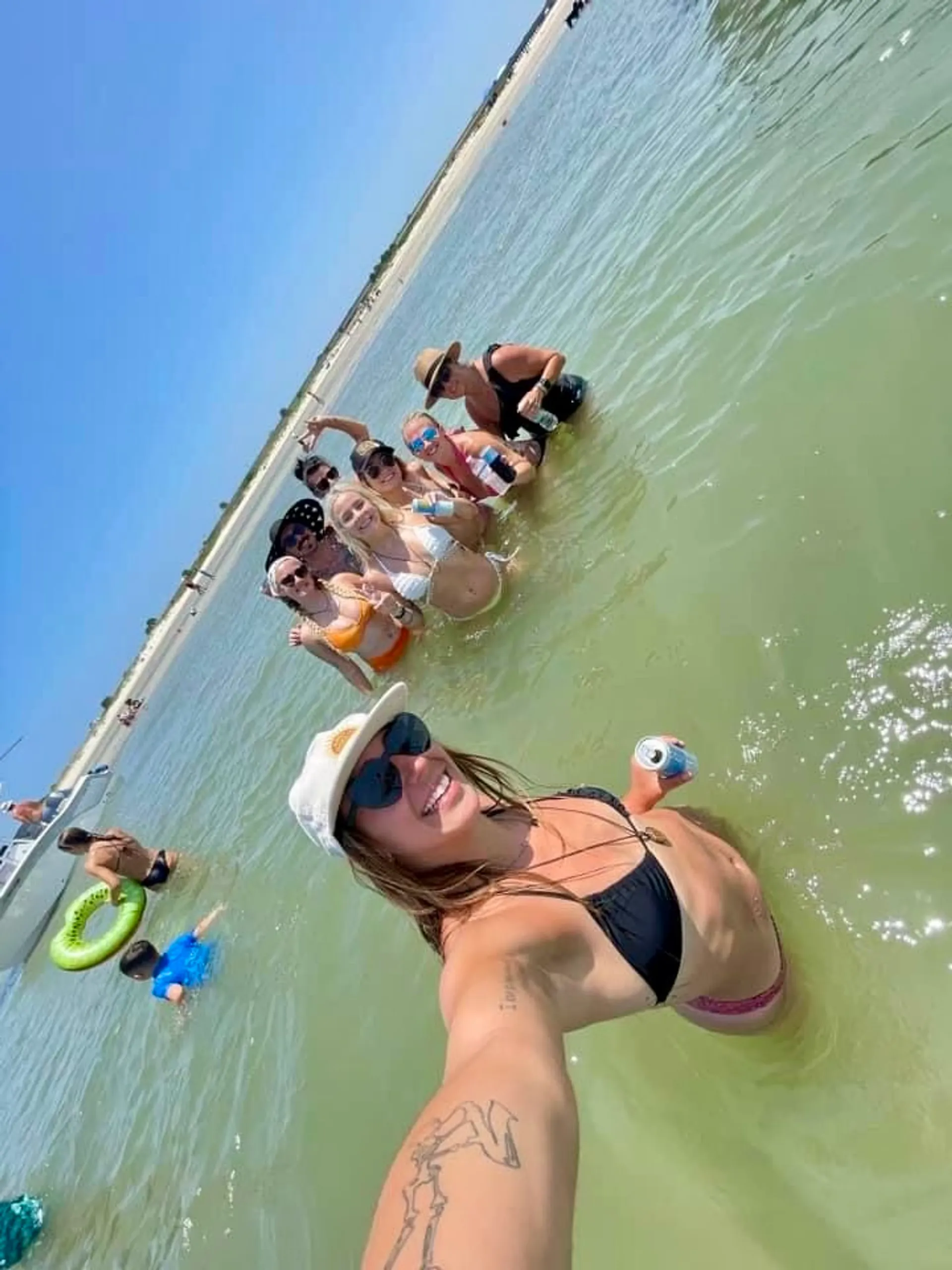 Private charter,bachelorette,friends,bachelor, family,dolphins,sunsets