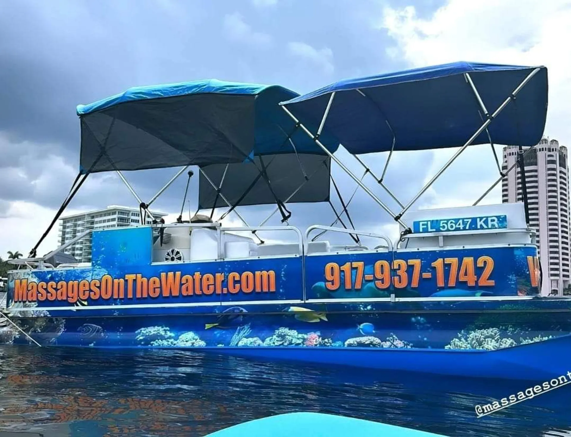 Private Boat Charter WITH Massages!