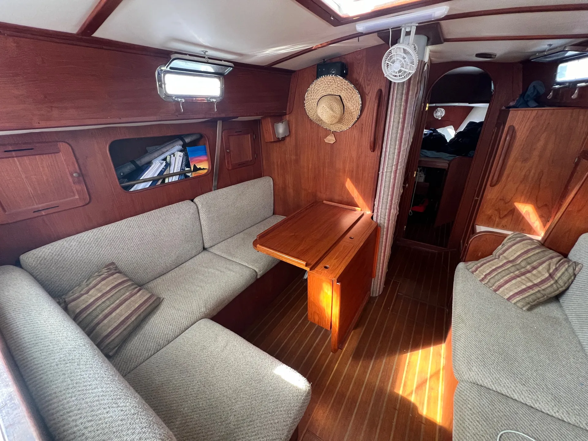 Put-in-Bay Sailing Charter aboard Foggy Dew.  38' Sailboat.