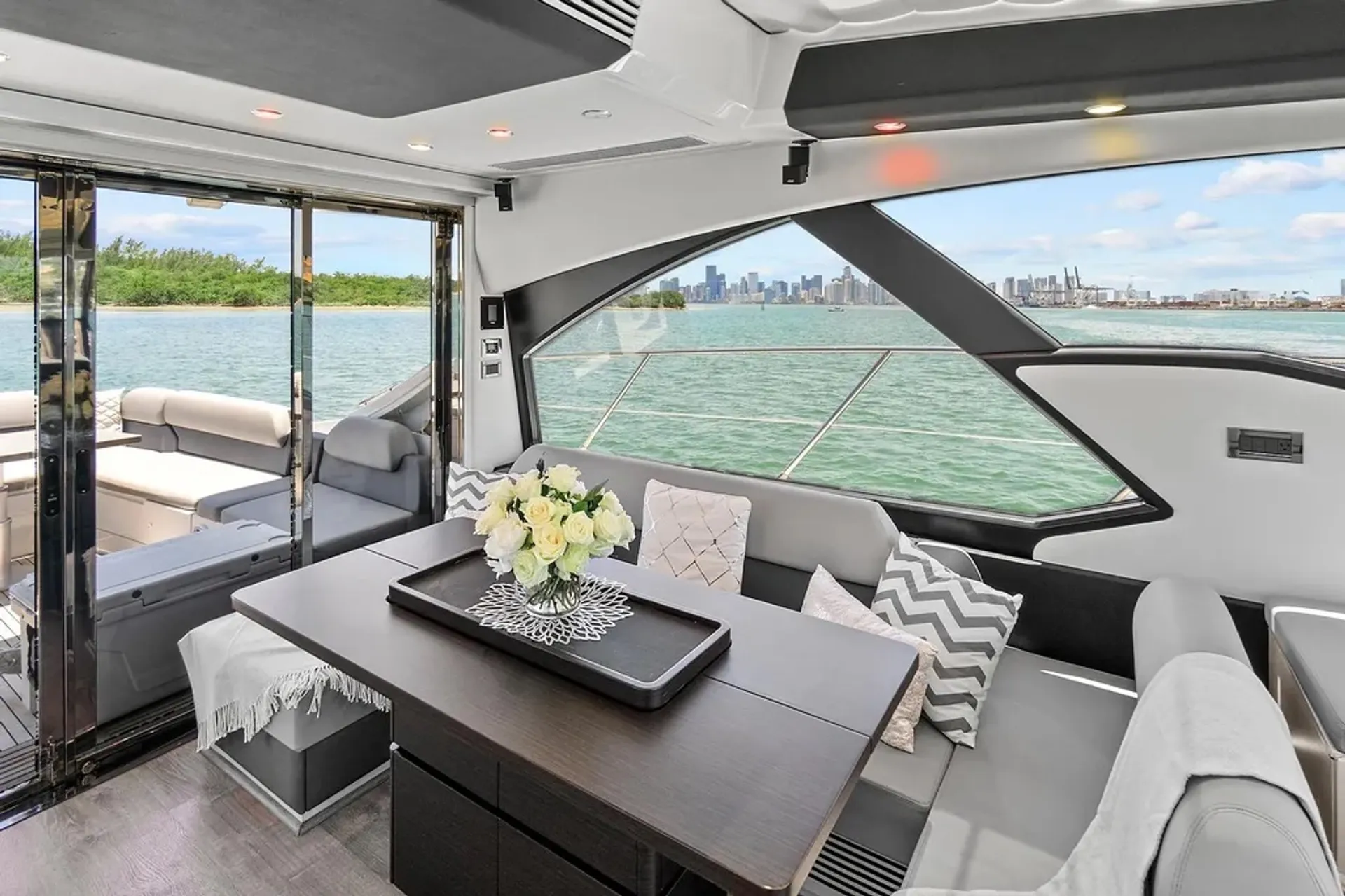 55 Azimut Luxury Yacht Sleek in Miami | No Extra Fees 