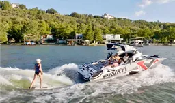 Only Pavati Wakeboat For Hire In The USA – Lake Austin boat photo