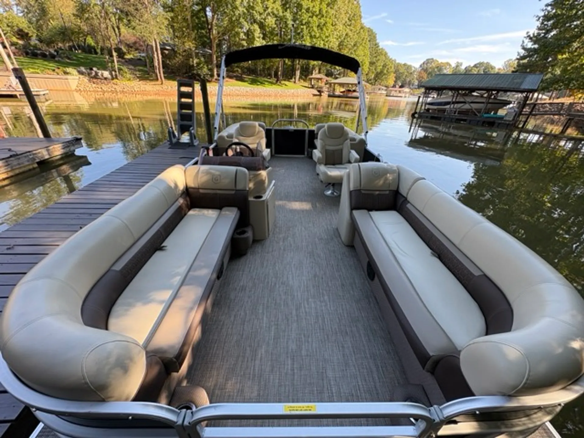 Lake Norman Luxury Pontoon Rental 