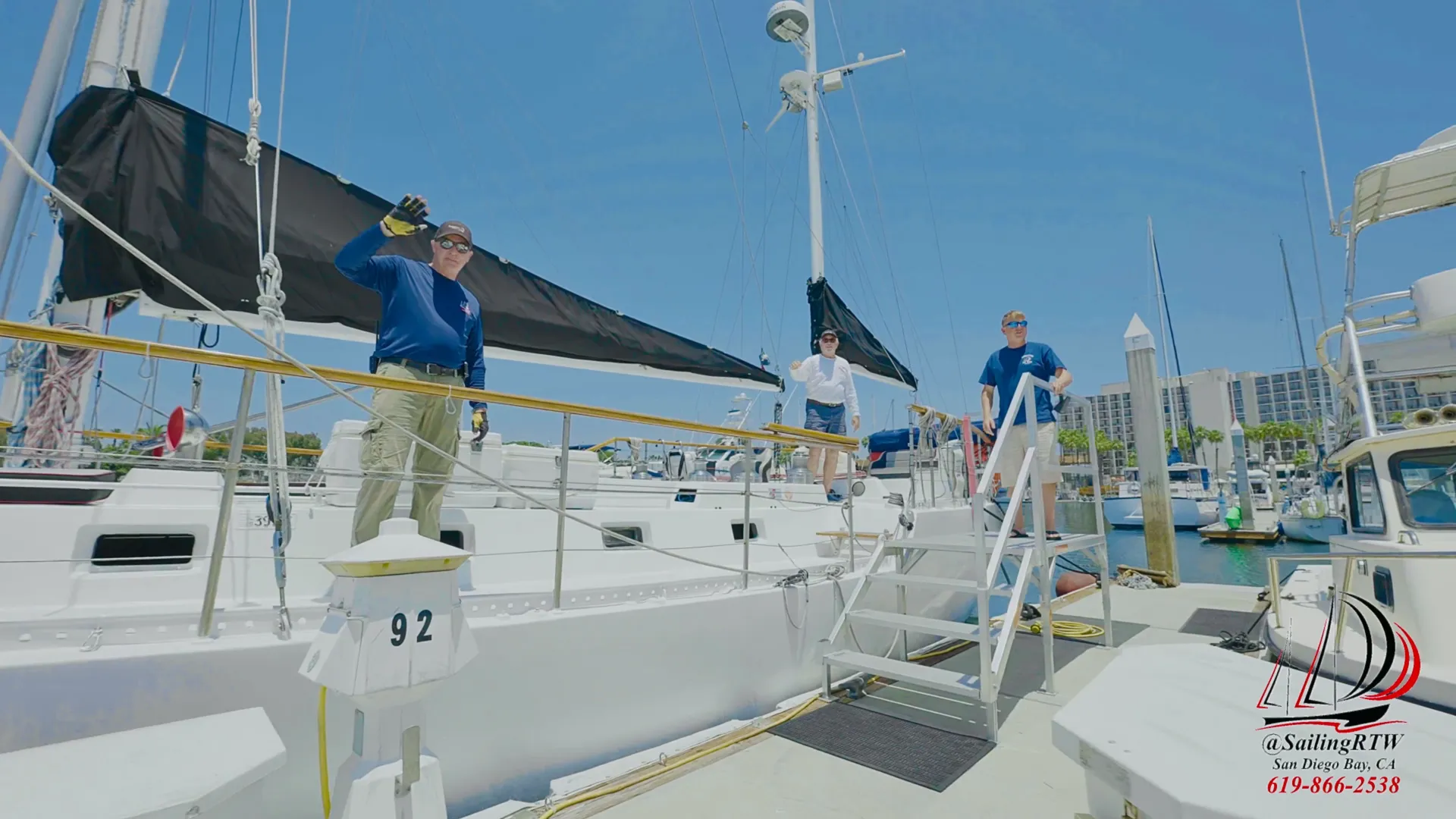 60’ Sailing Yacht Romancing The Wind, up to 35 guests!  