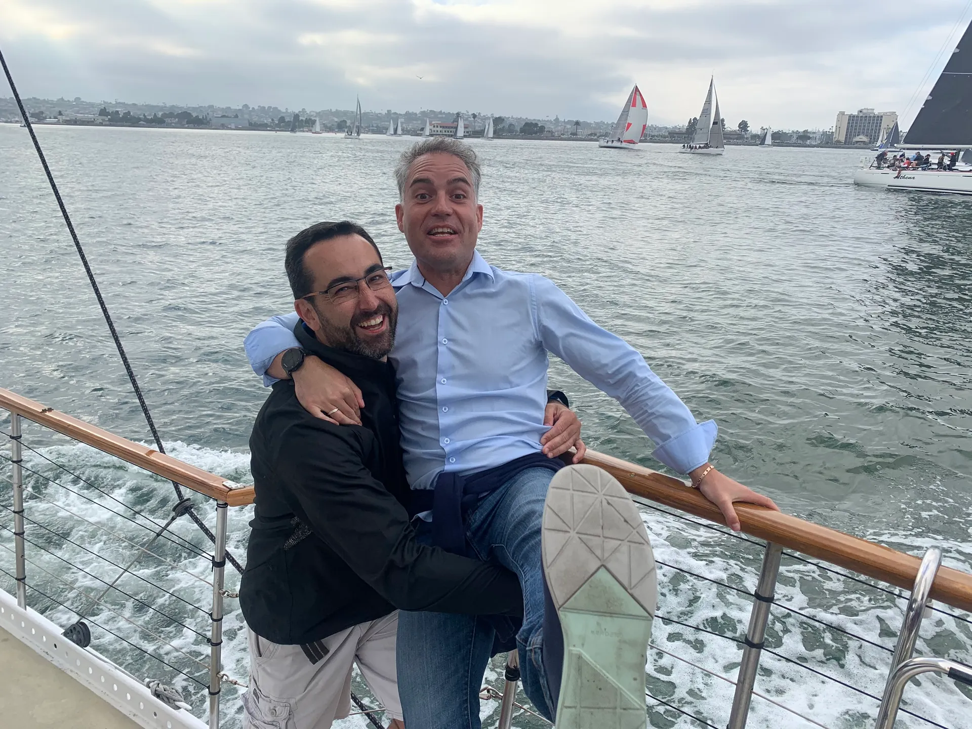 60’ Sailing Yacht Romancing The Wind, up to 35 guests!  