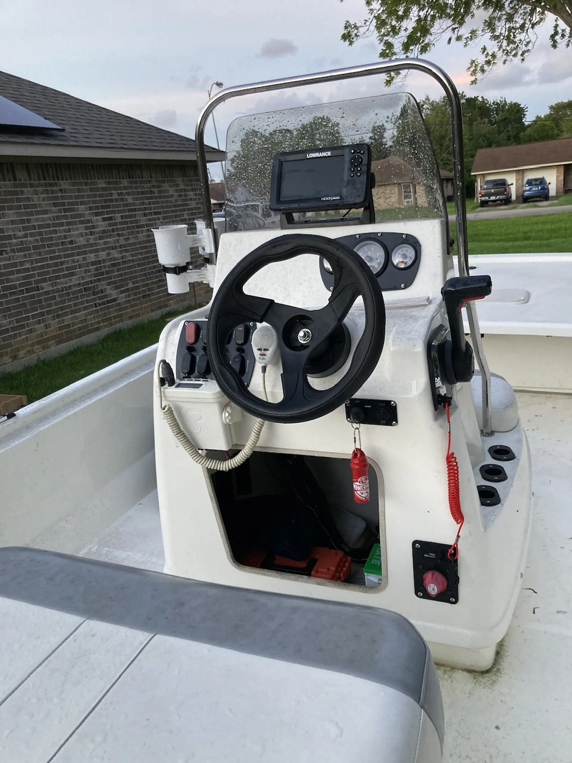 Stable Mako bay boat out of La Porte, TX