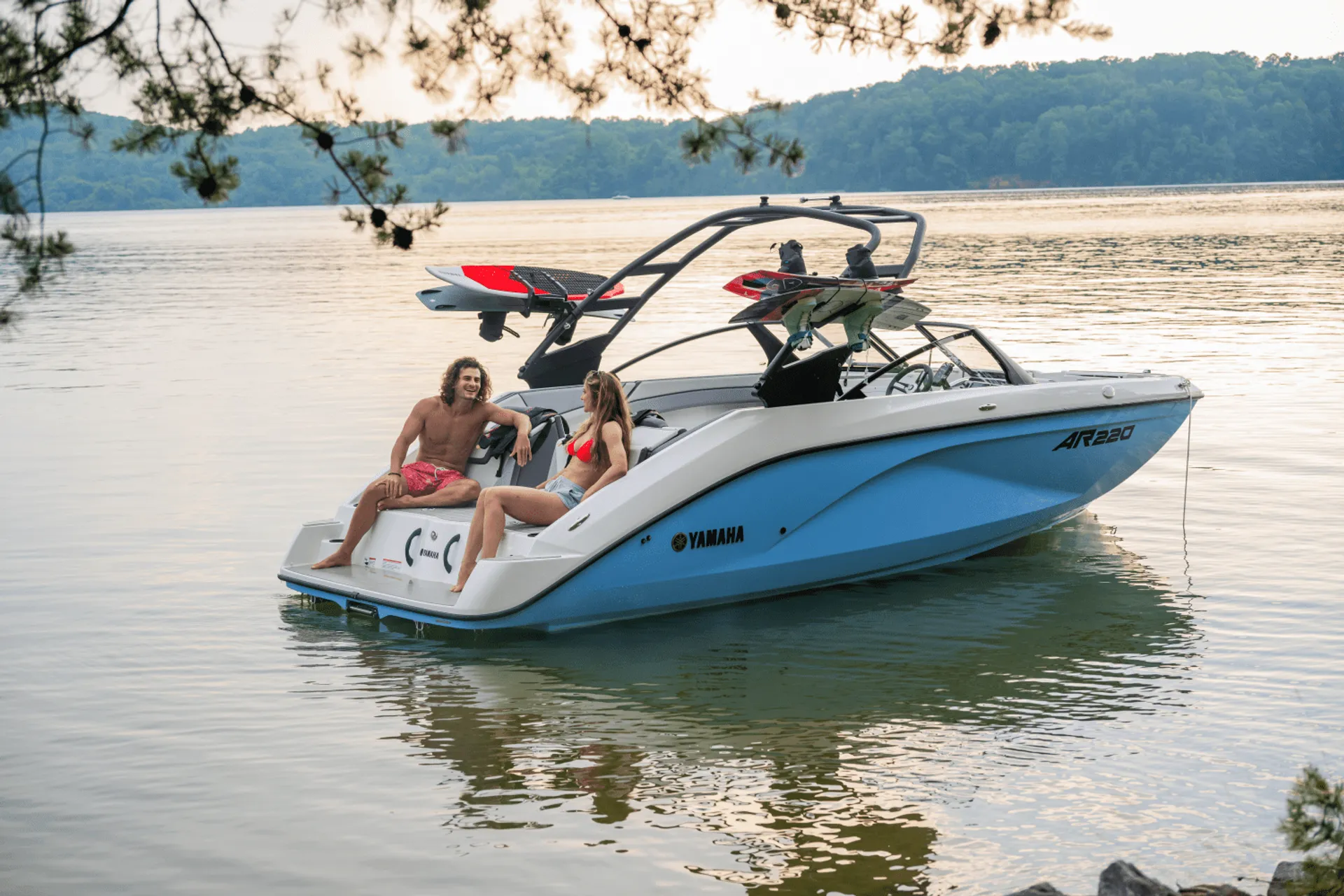 Boating with Style in a New Yamaha!