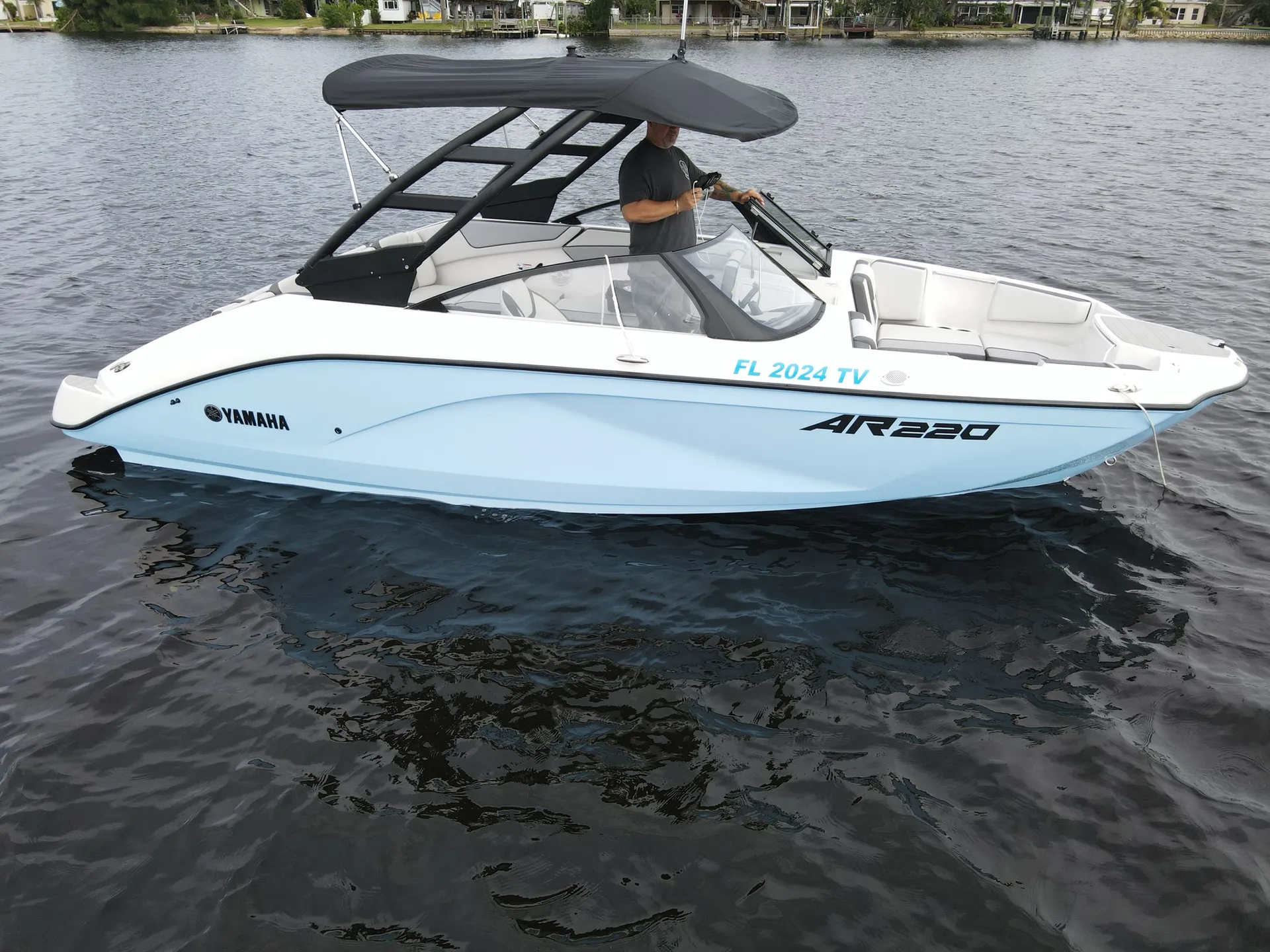 Boating with Style in a New Yamaha!