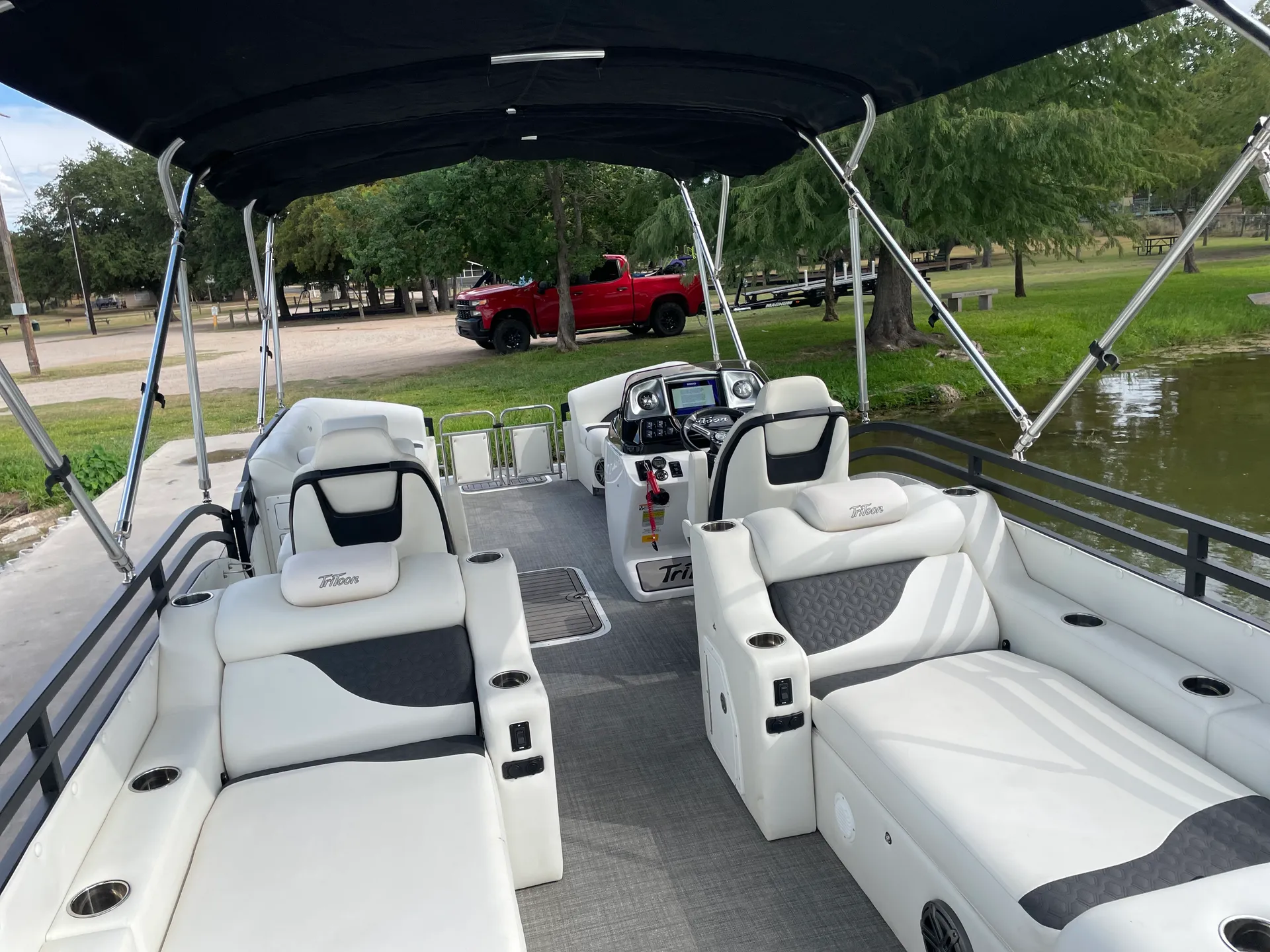 Ride the lake in stye on this JC Neptoon!!