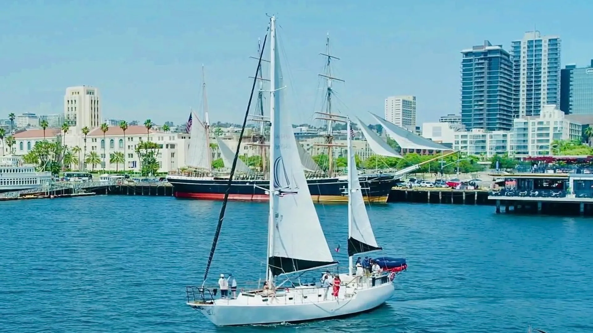 60’ Sailing Yacht Romancing The Wind, up to 35 guests!  