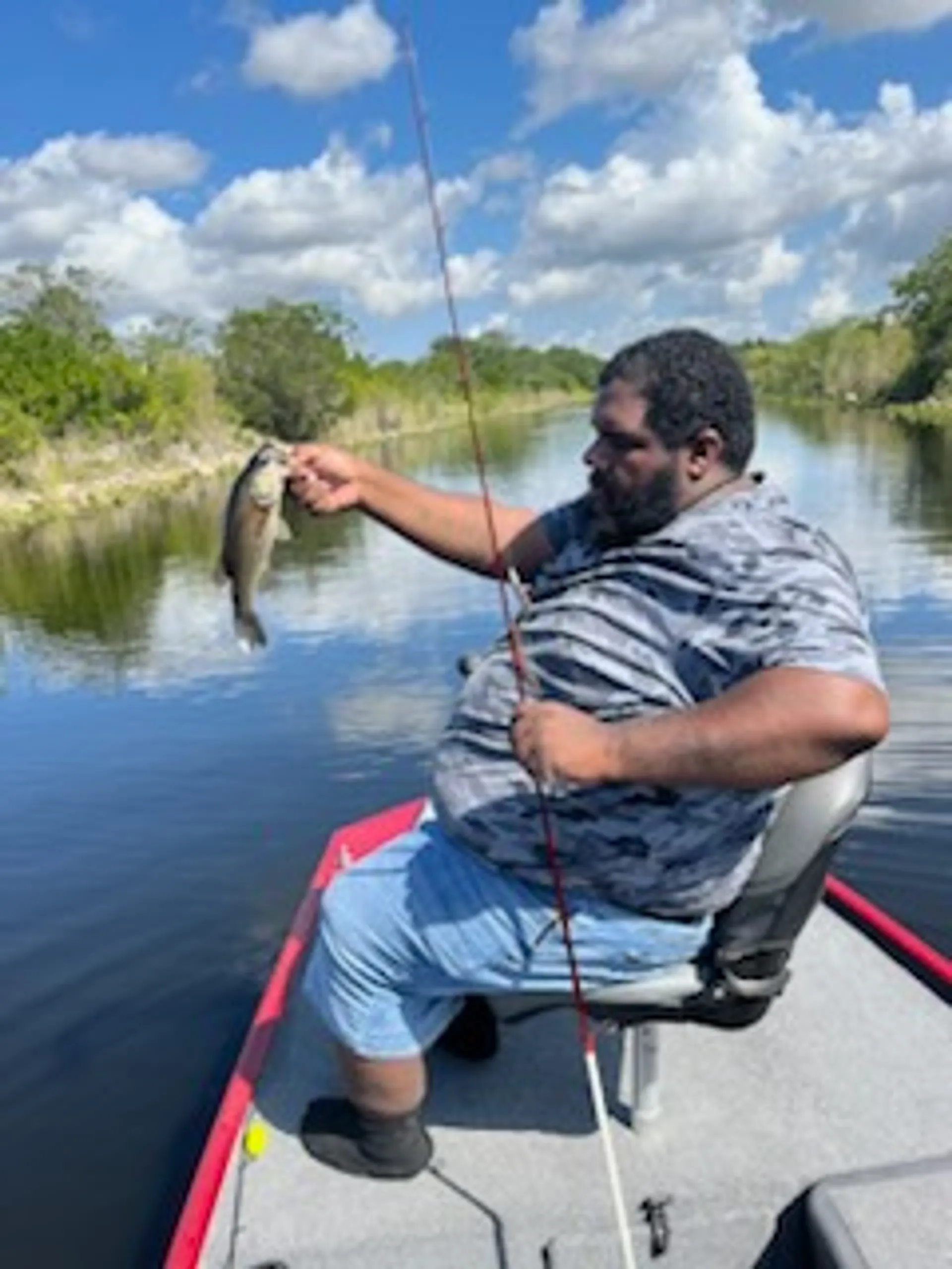 Bass Tracker Fishing Boat - great Florida bass boat