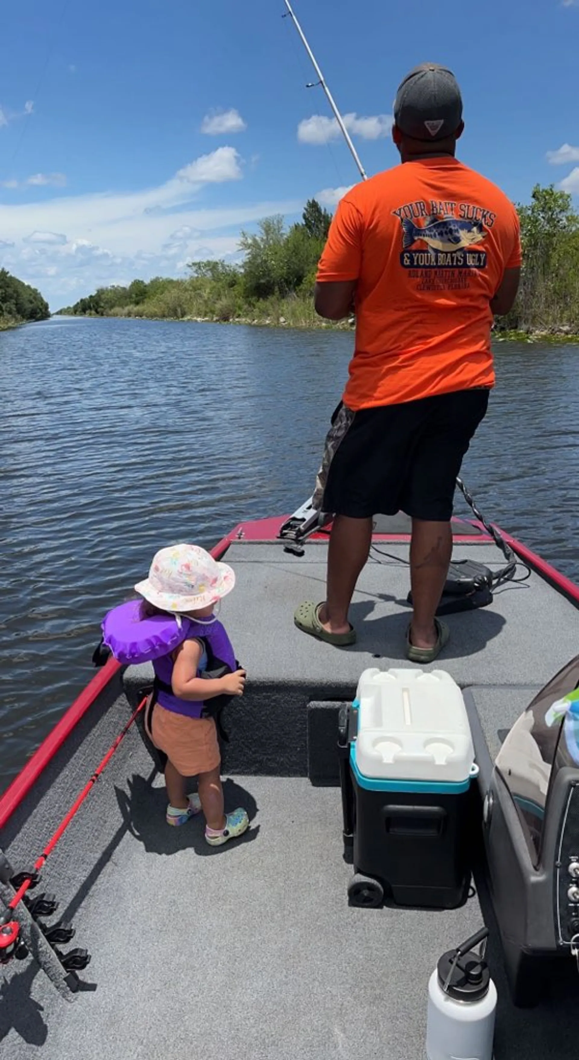 Bass Tracker Fishing Boat - great Florida bass boat