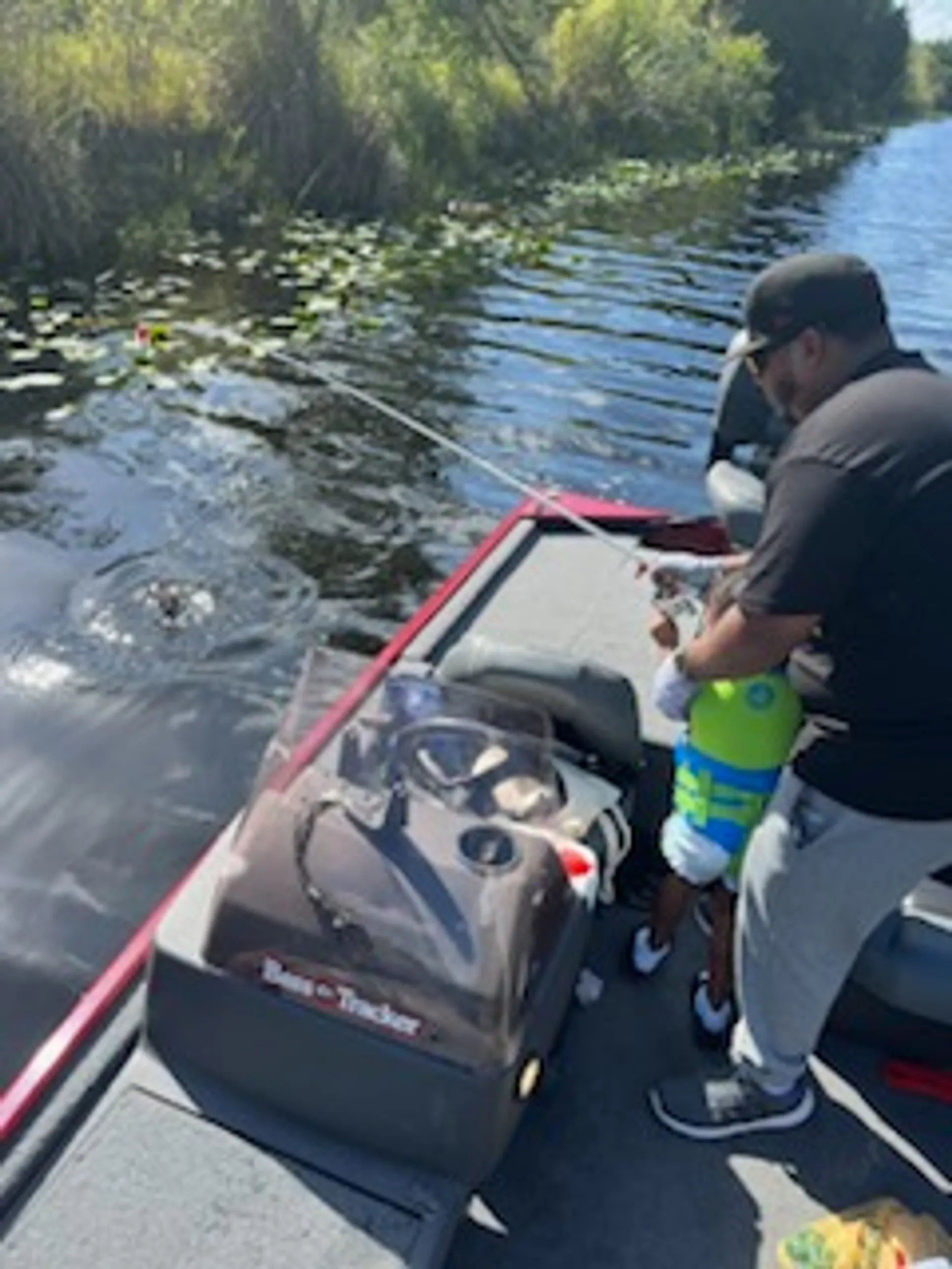 Bass Tracker Fishing Boat - great Florida bass boat