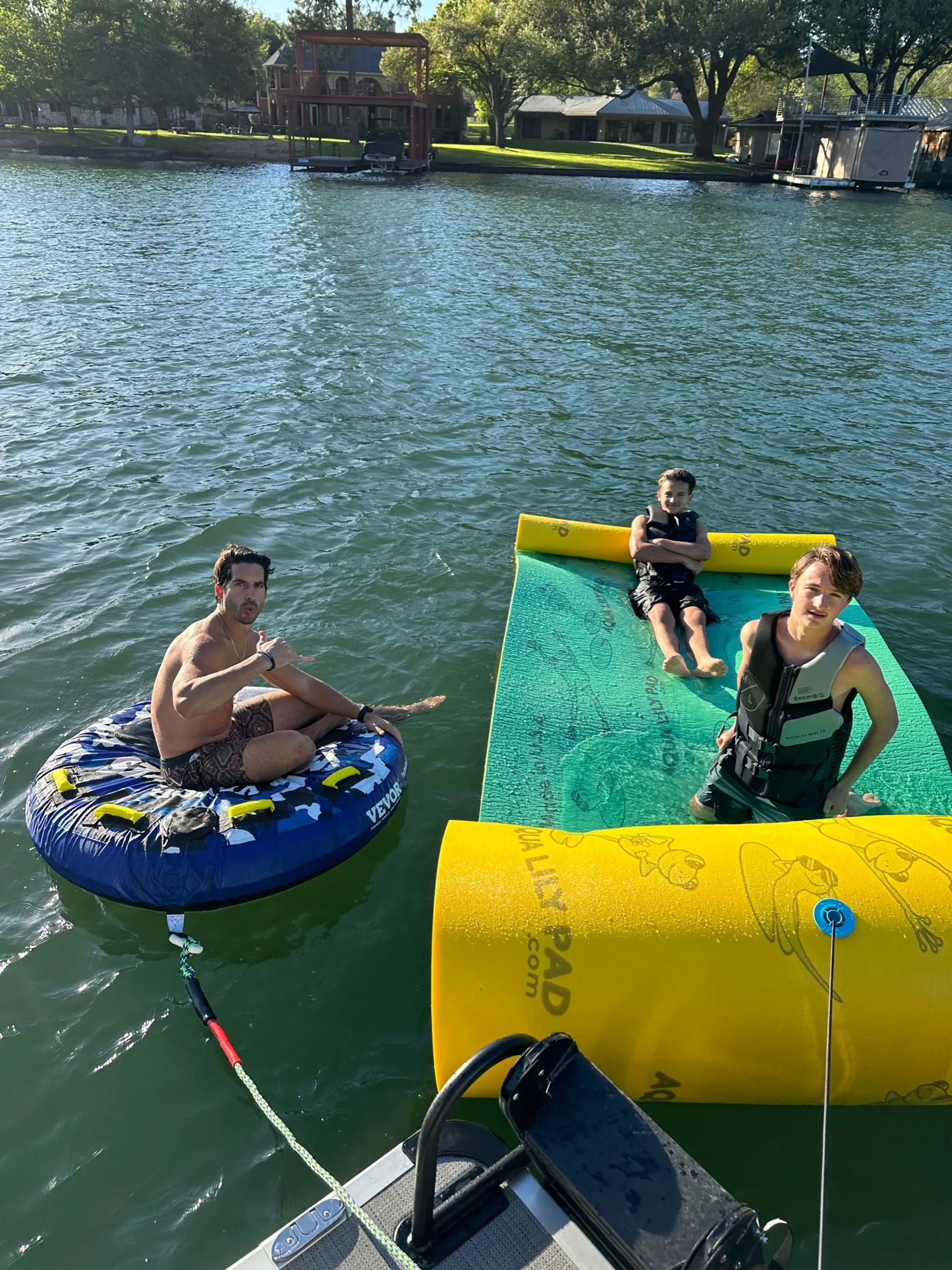 #1 PARTY BOAT In Austin with Lily Pad. BYOB. Captained. On Lake Austin
