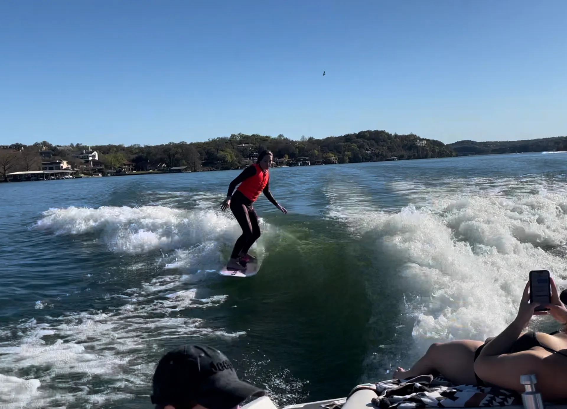Party/Surf/Tube on Lake Austin
