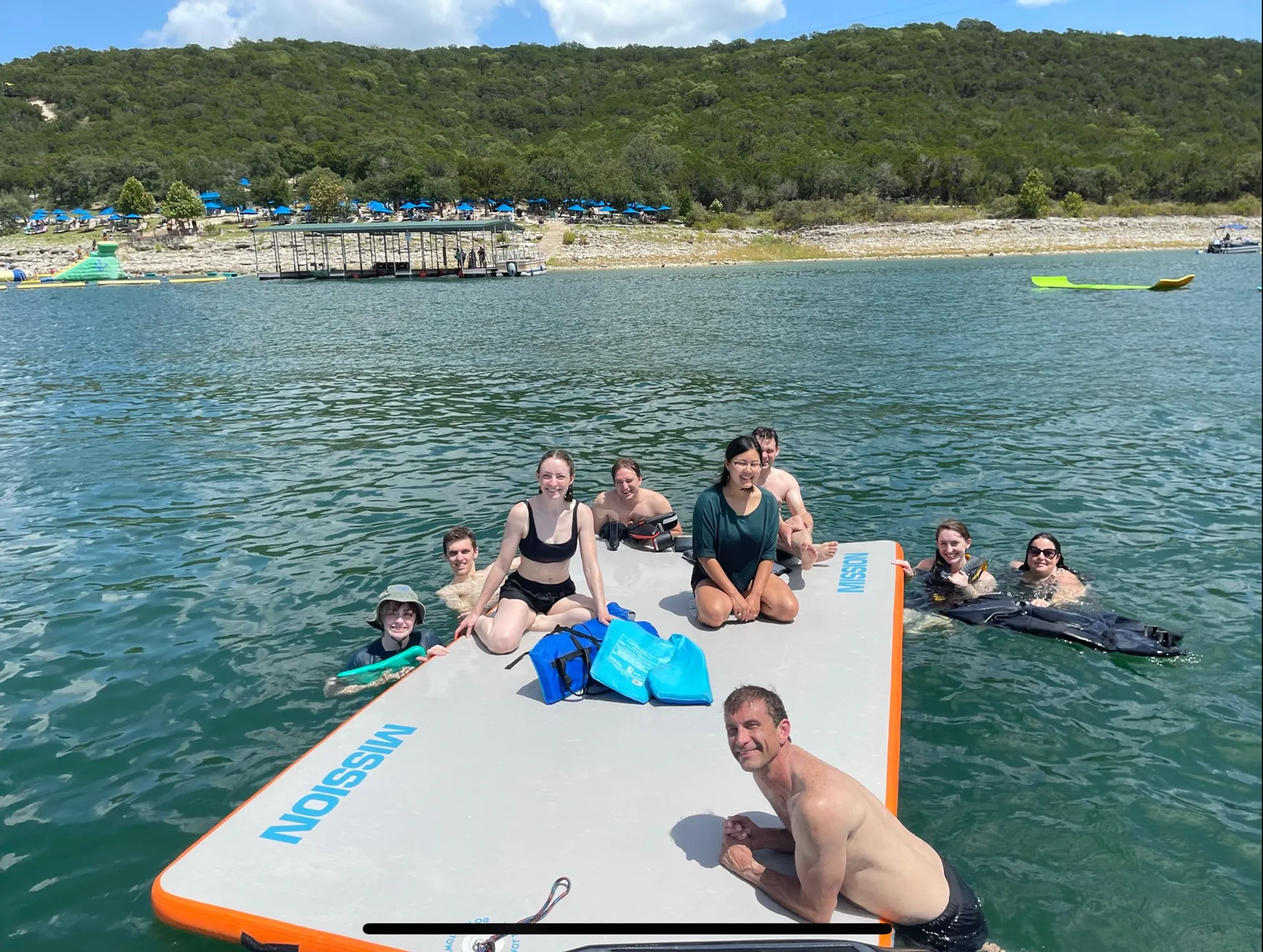 Party/Surf/Tube on Lake Austin