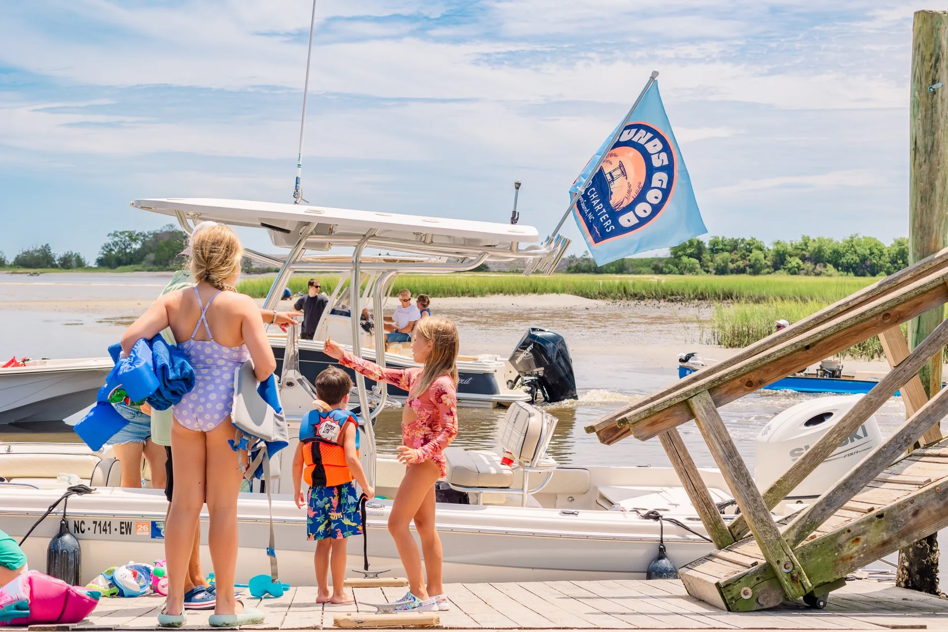 Captained Fishing Charters, Island Tours and Sunset Cruising. 