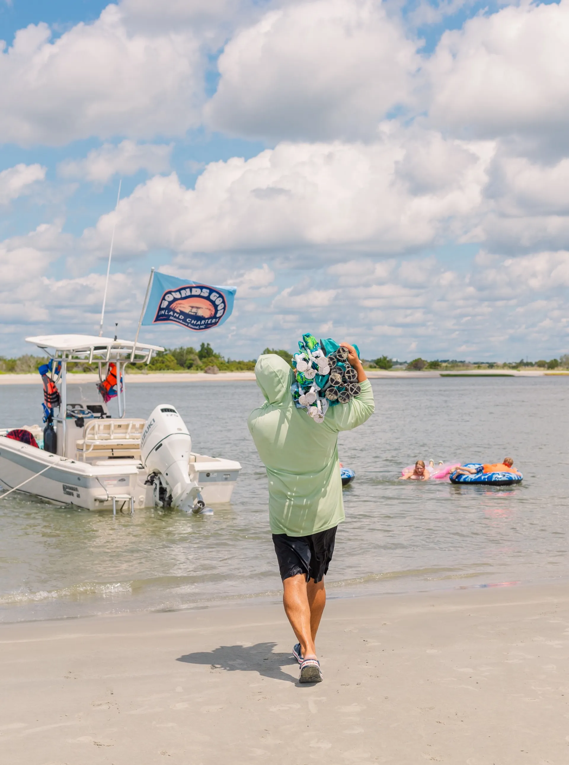 Captained Fishing Charters, Island Tours and Sunset Cruising. 