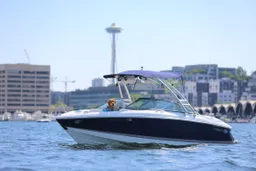 Dash the Lake in our Premium Cobalt Bowrider! Hassle-free refueling! boat photo