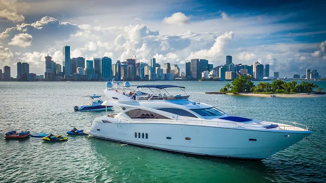 Rent a Sunseeker mega yacht in Miami, FL near me
