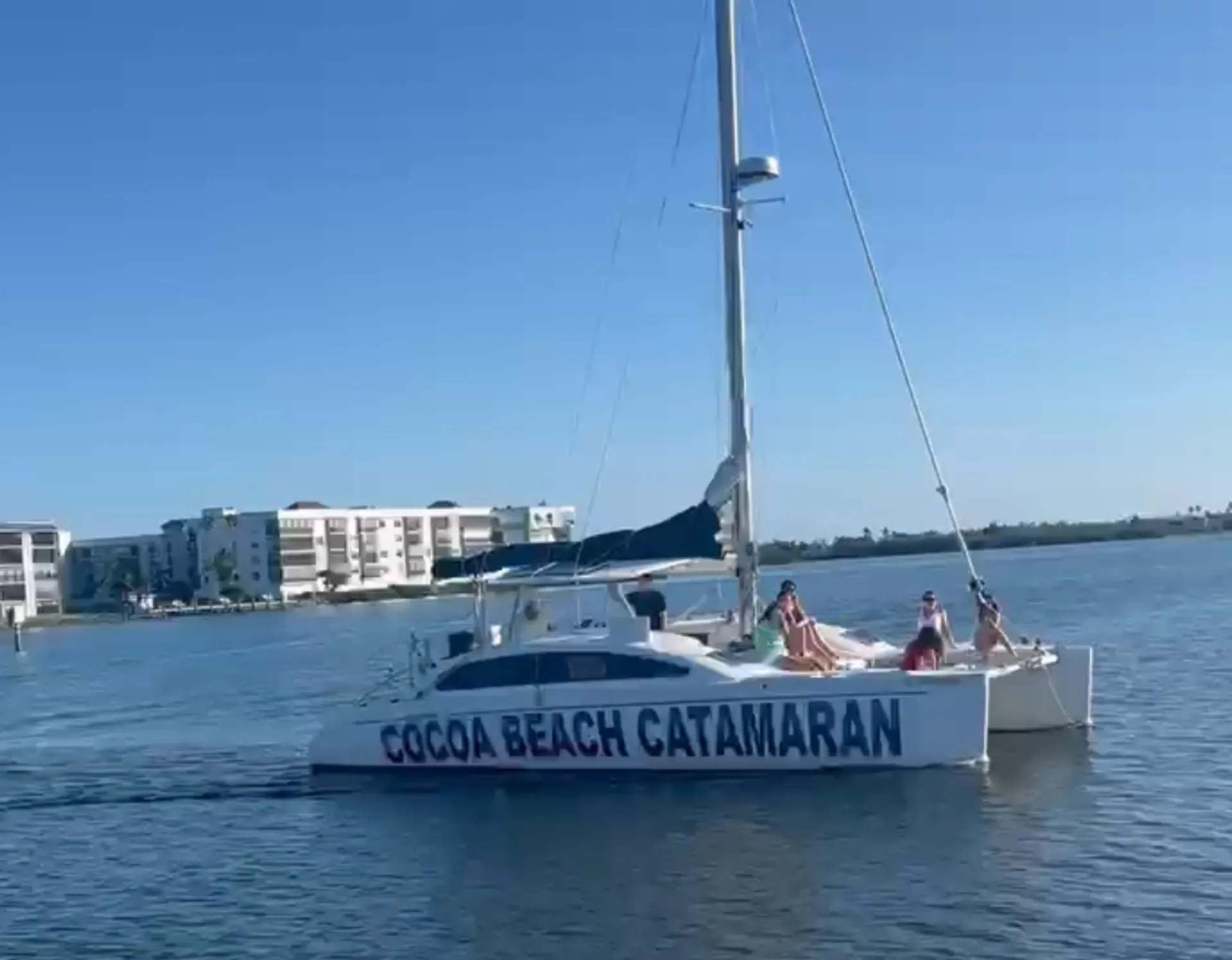 Come Sail Away Aboard Cocoa Beach's Only Catamaran!