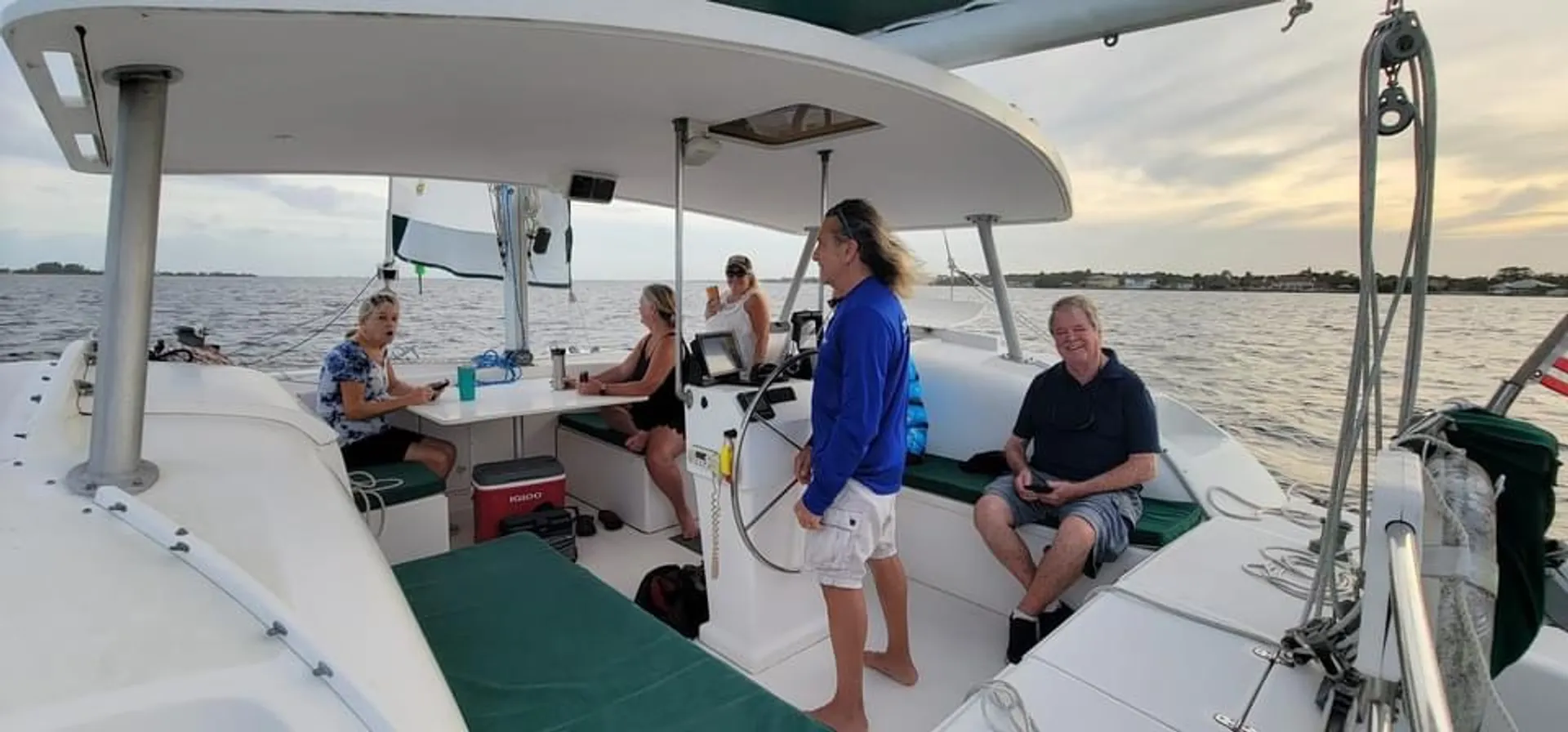 Come Sail Away Aboard Cocoa Beach's Only Catamaran!
