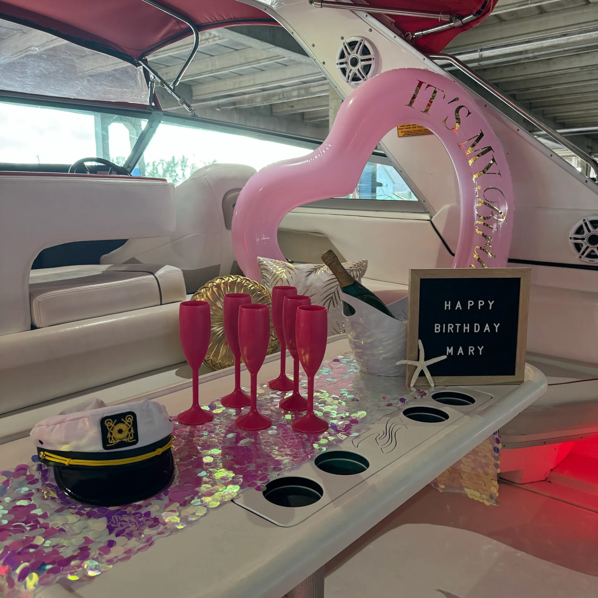 50' Sea Ray Birthday • Free Décor • 1 HR Free Mon-Thu