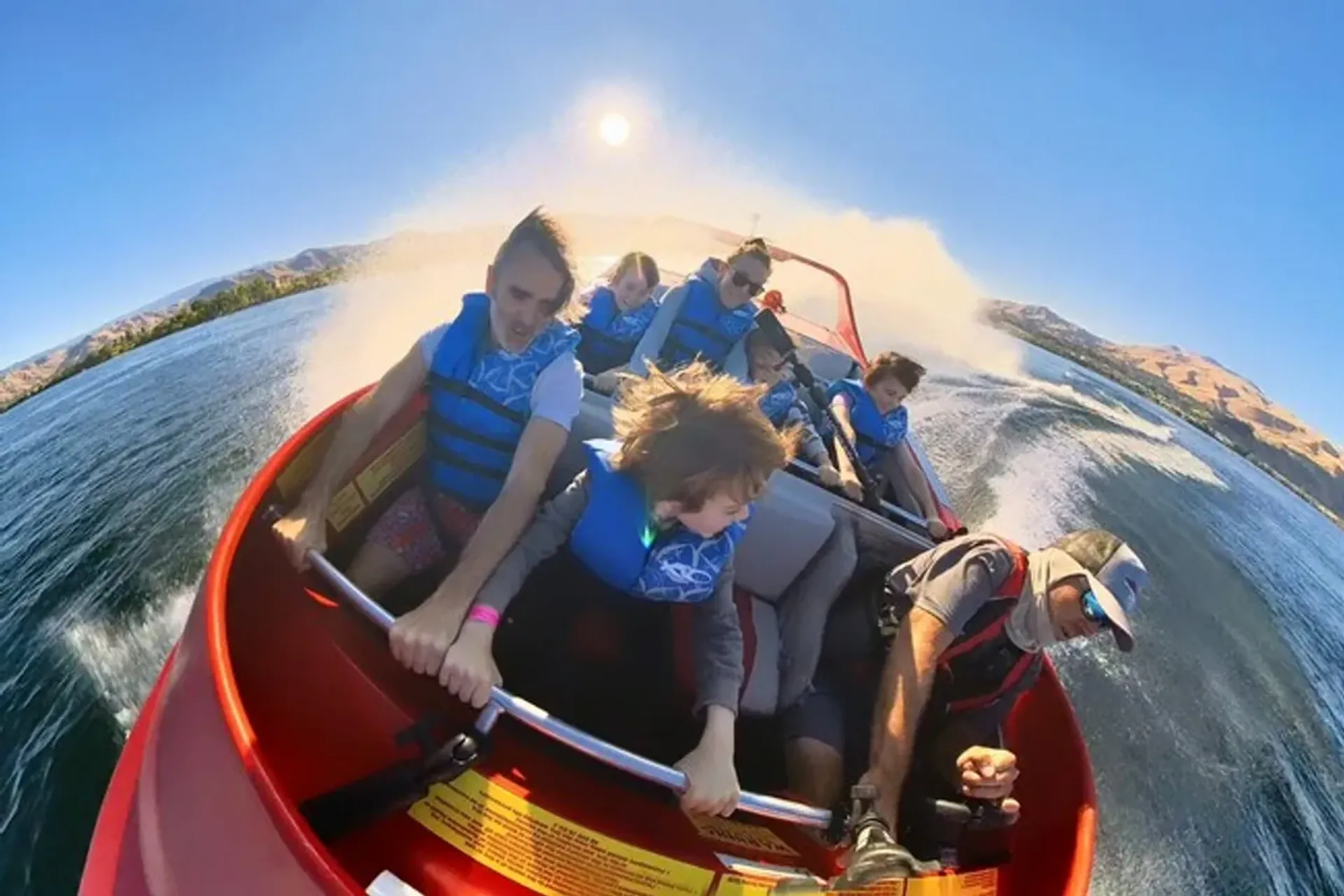 Private Columbia River Jet Boat Ride