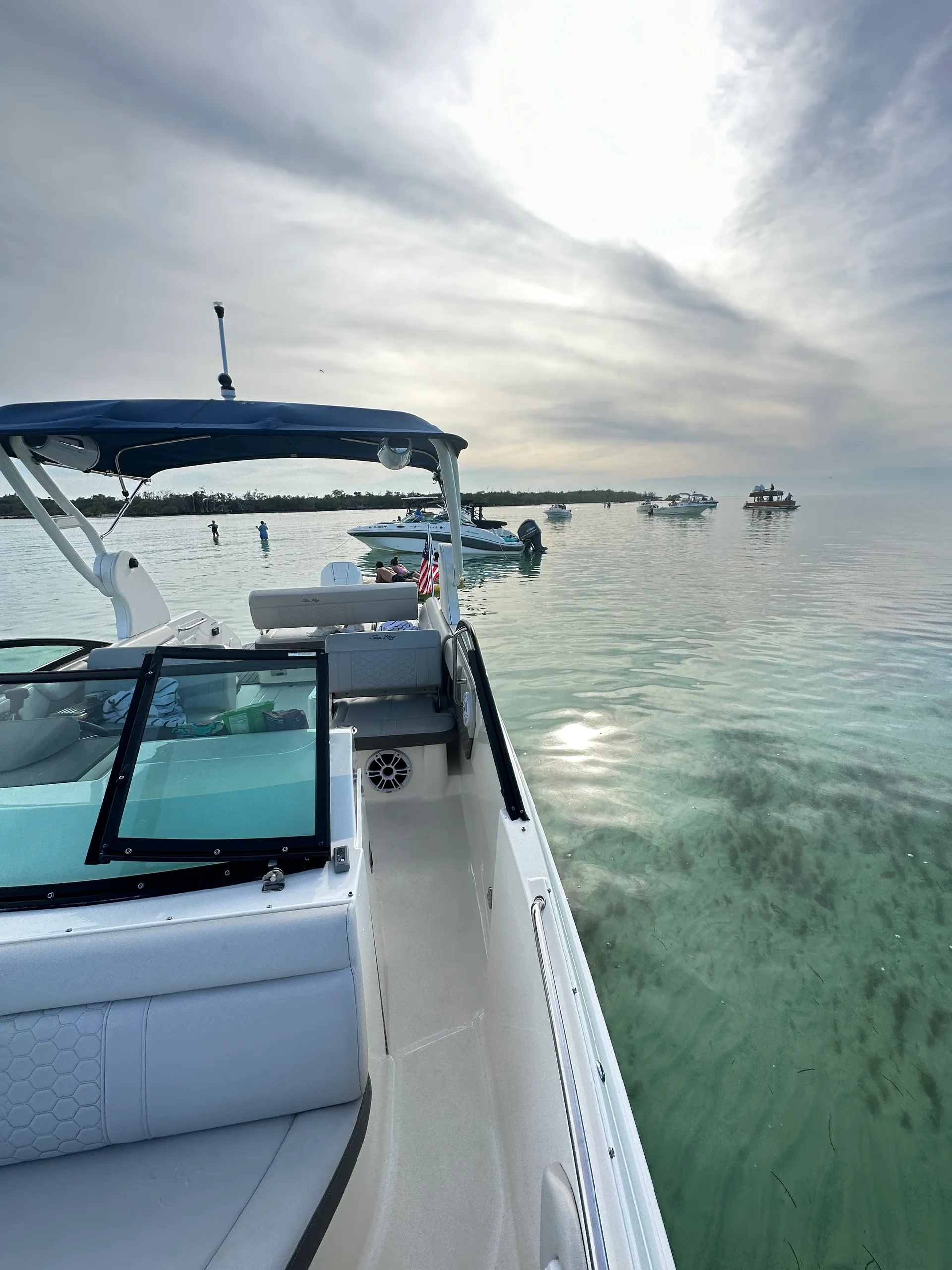 Private Luxury Sandbar Charter | Sea Ray 250 | Salty SandBars Key West