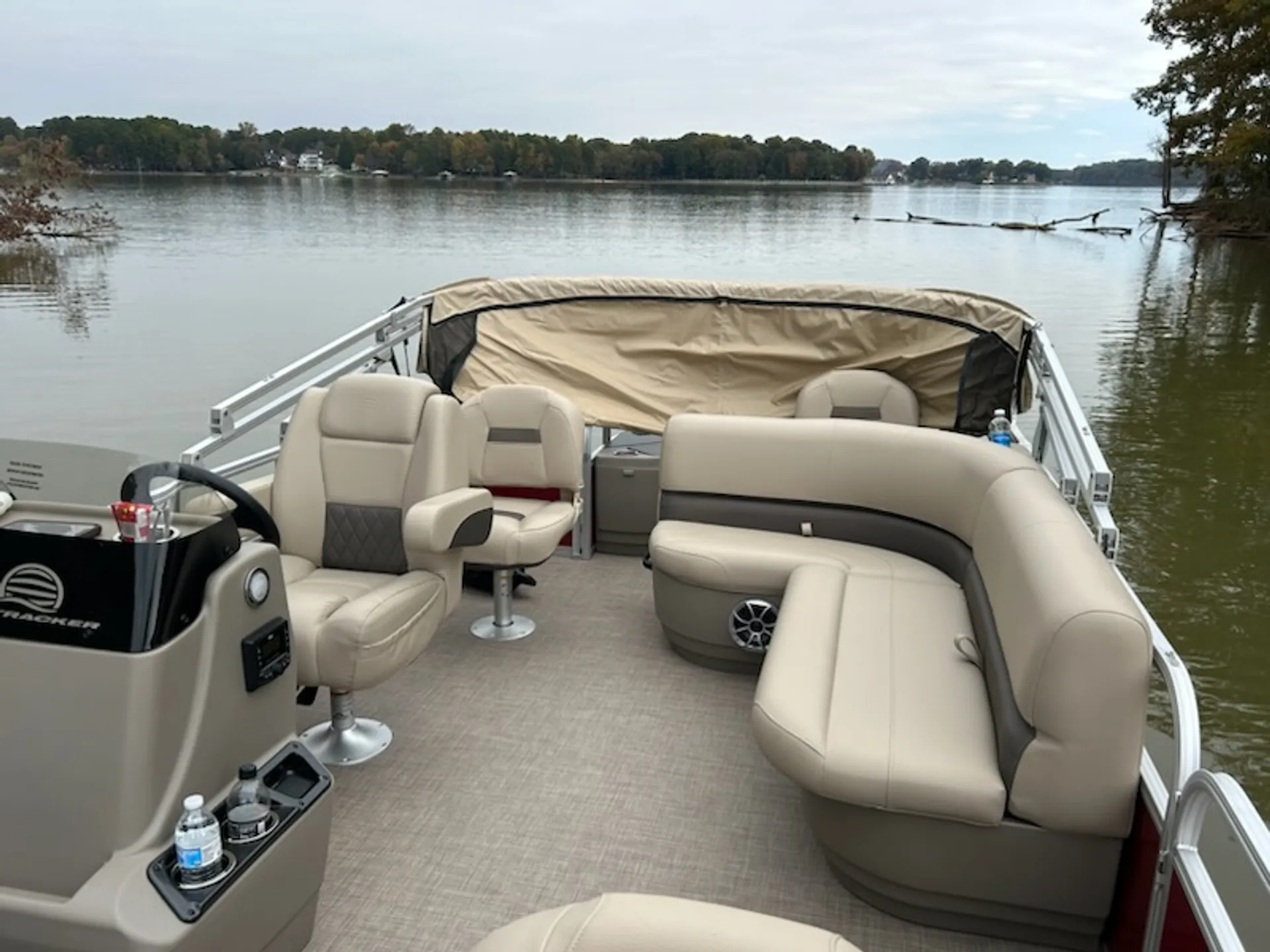 New pontoon near LKN State Park and waterfront restaurants