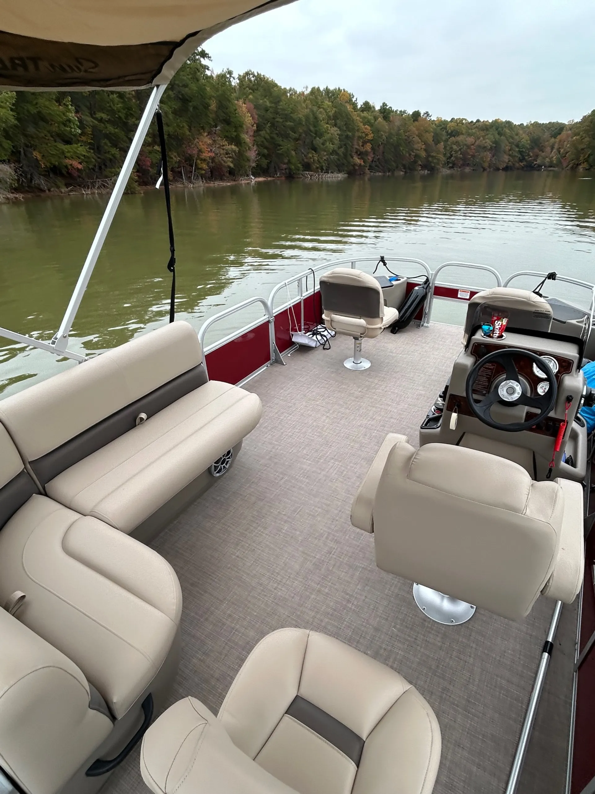New pontoon near LKN State Park and waterfront restaurants