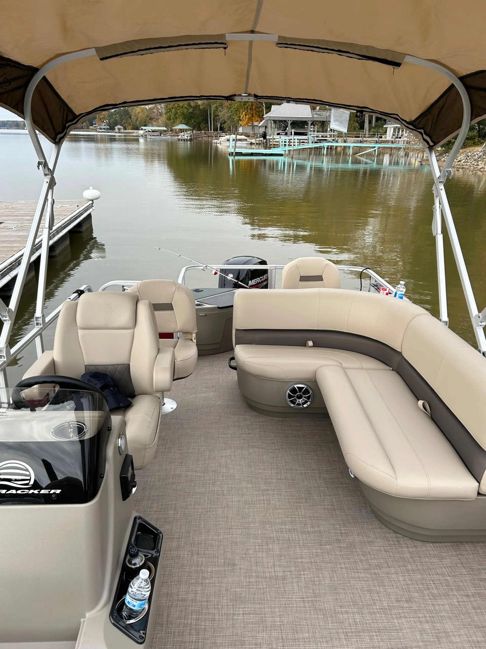 New pontoon near LKN State Park and waterfront restaurants