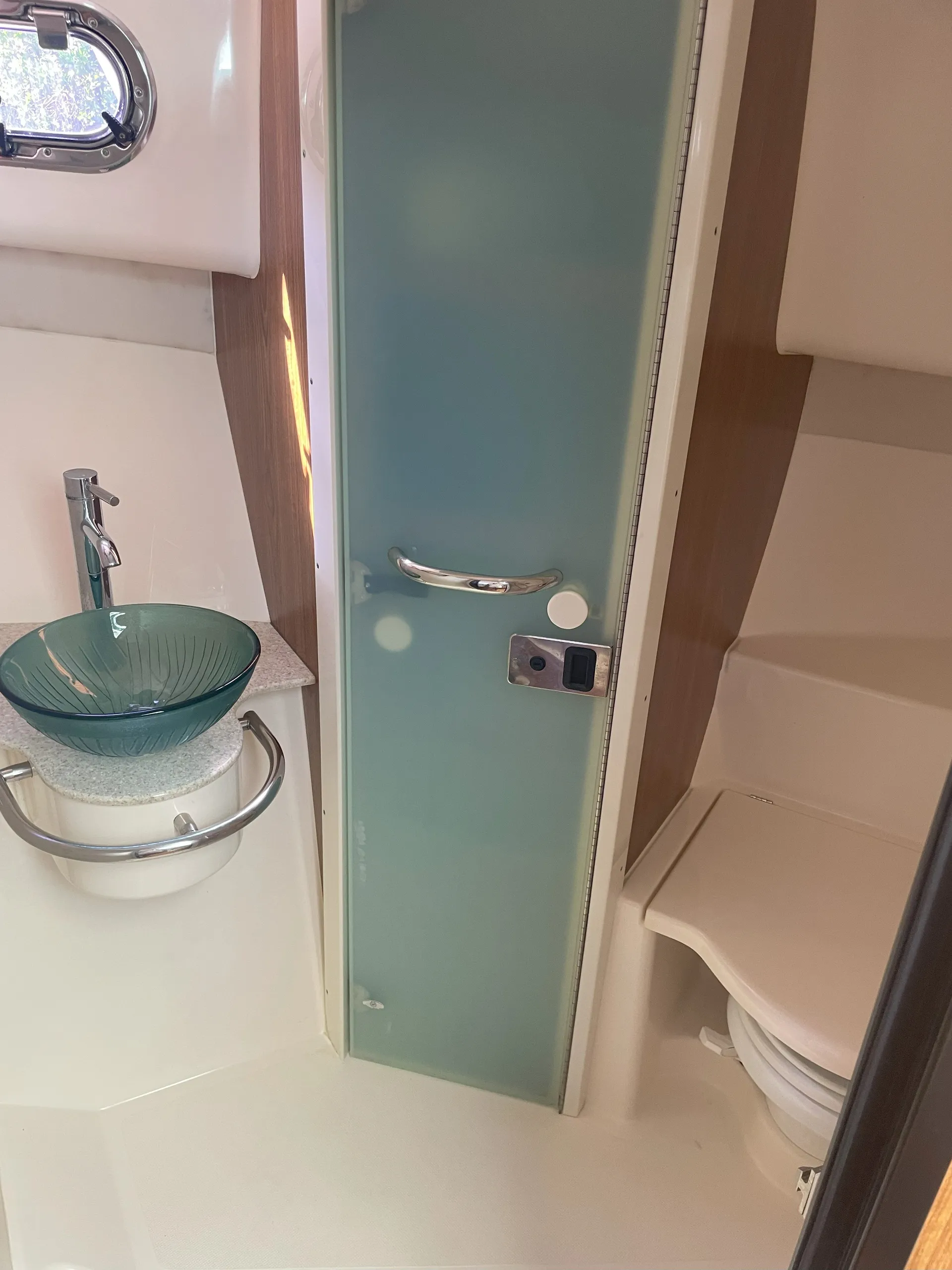 Relaxation in a dual A/C luxury Yacht