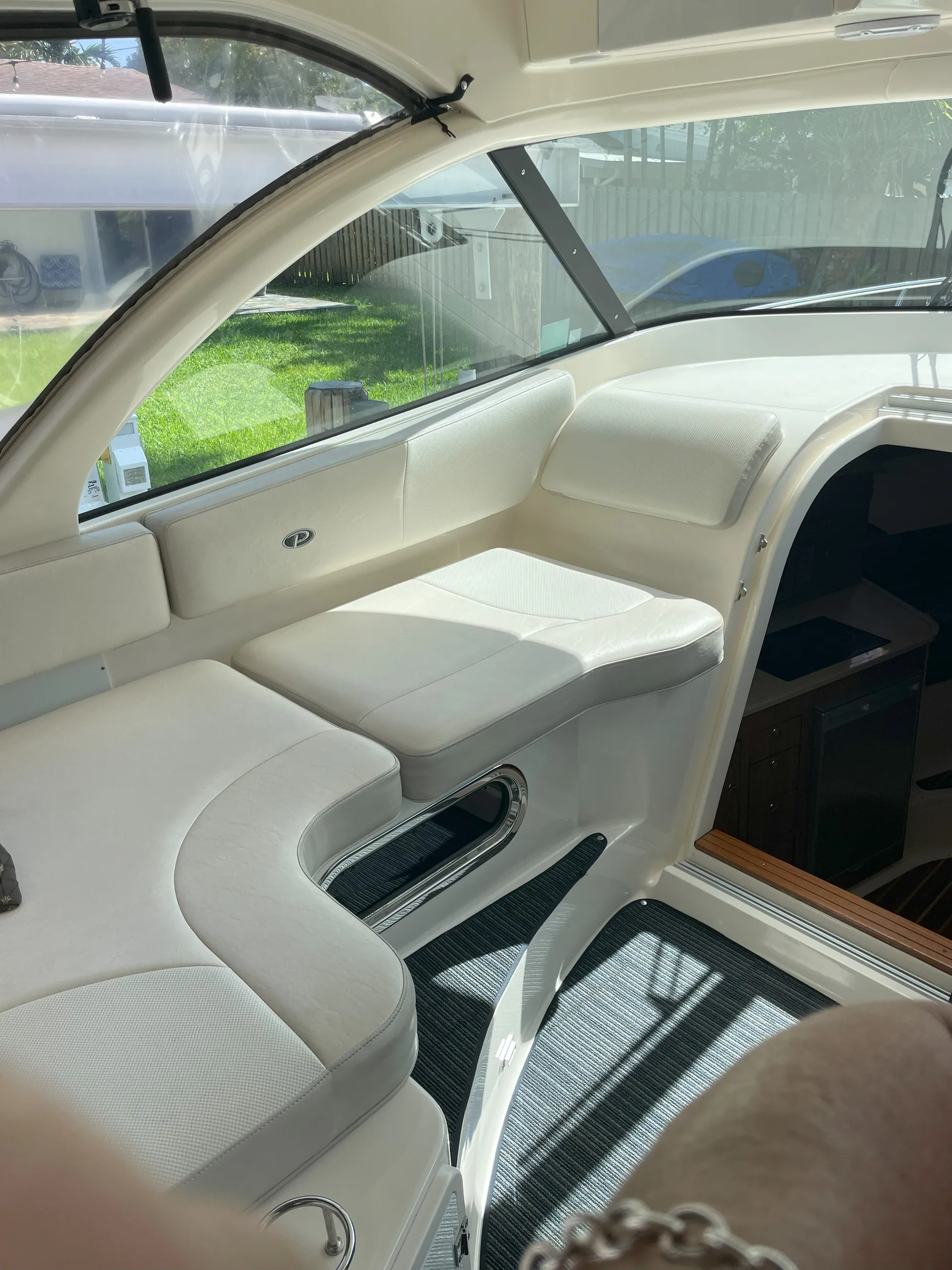 Relaxation in a dual A/C luxury Yacht