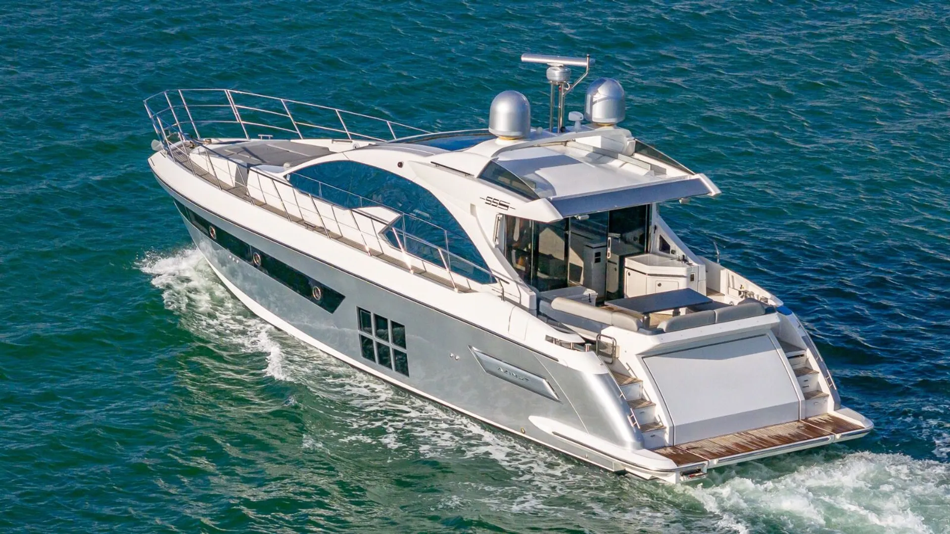 55 Azimut Luxury Yacht Sleek in Miami | No Extra Fees 