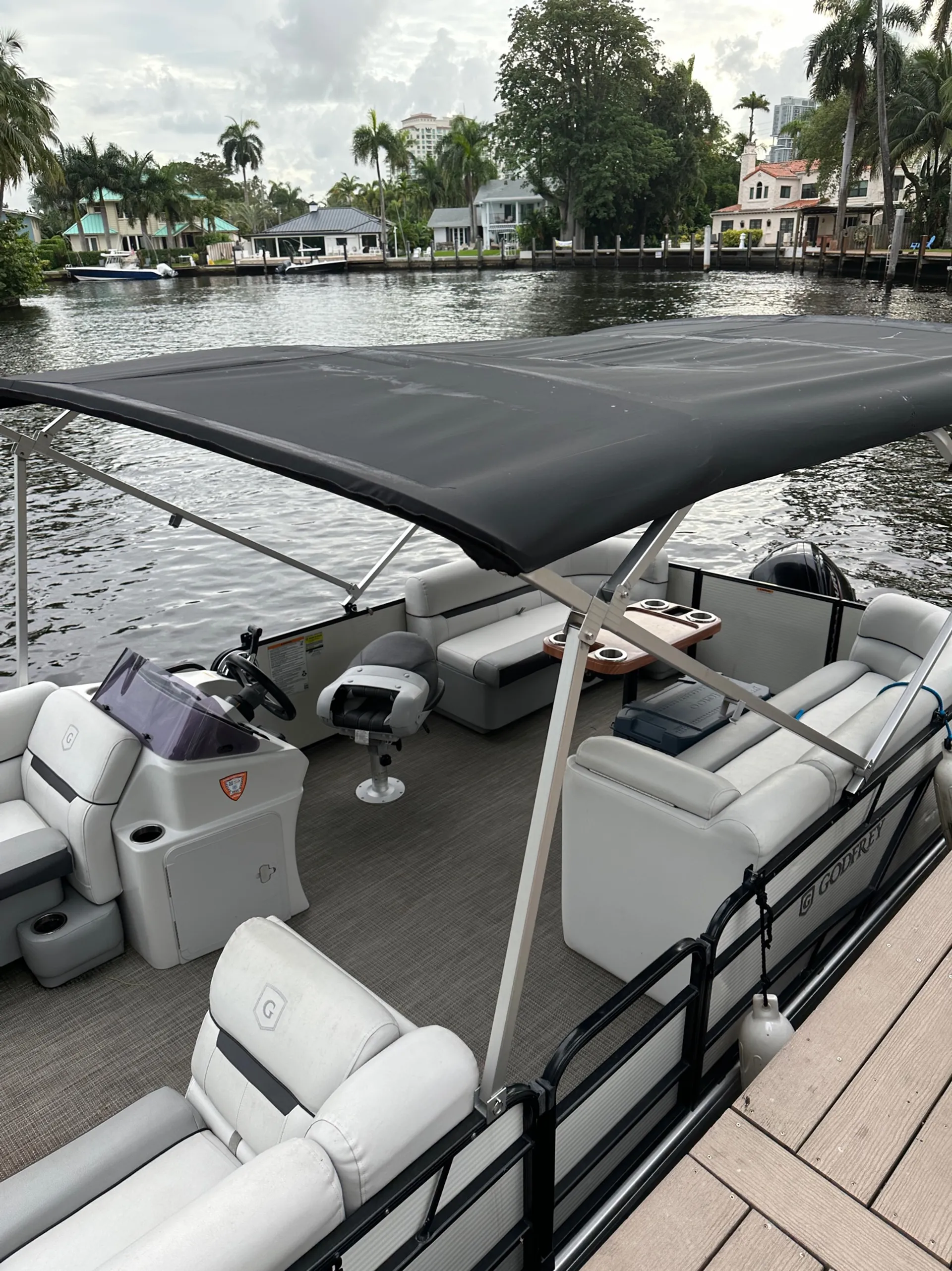 🐬 PORTOFINO 🐬 23 FT  PONTOON GODFREY 🌴 🎁 