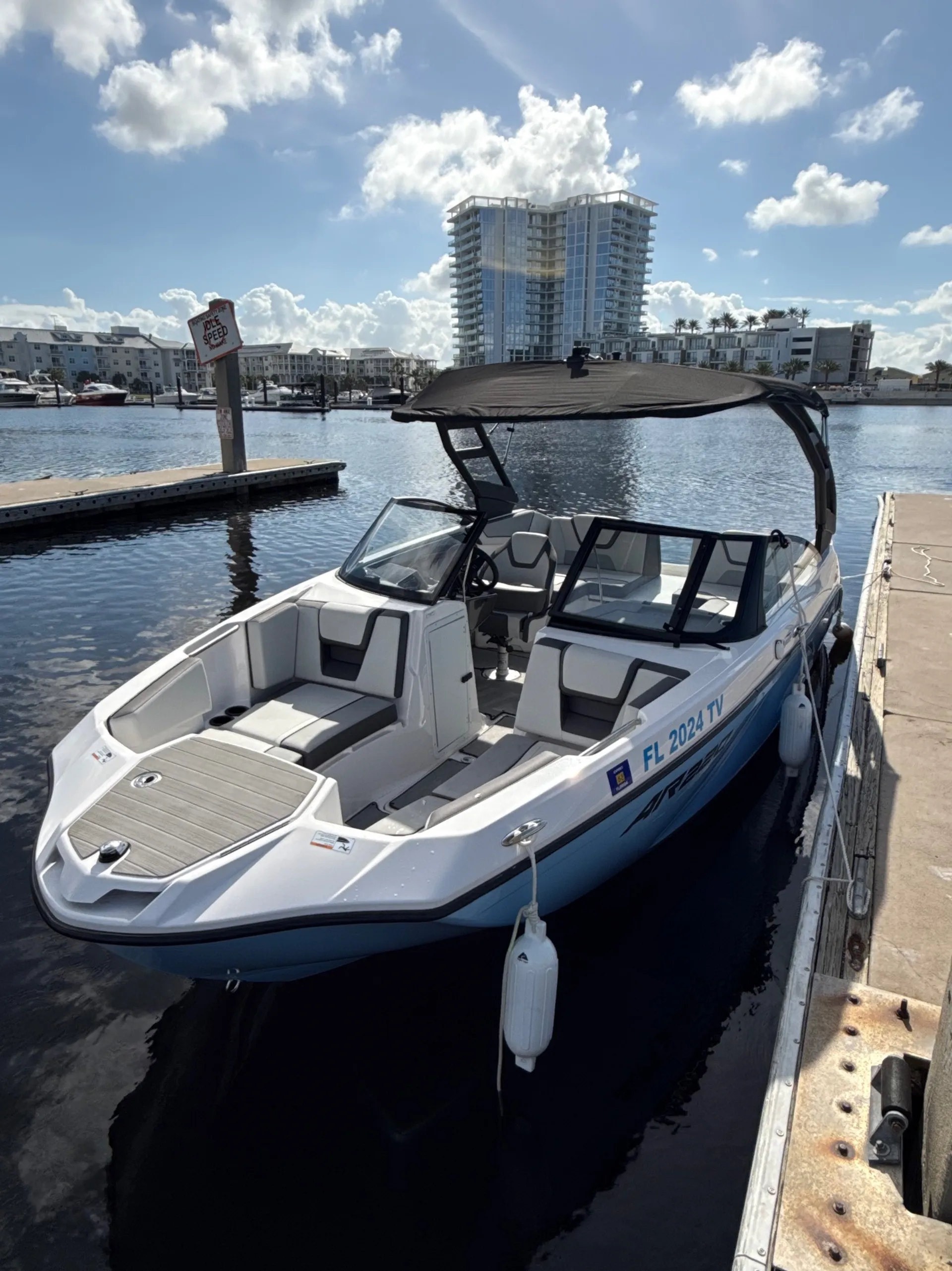 Boating with Style in a New Yamaha!