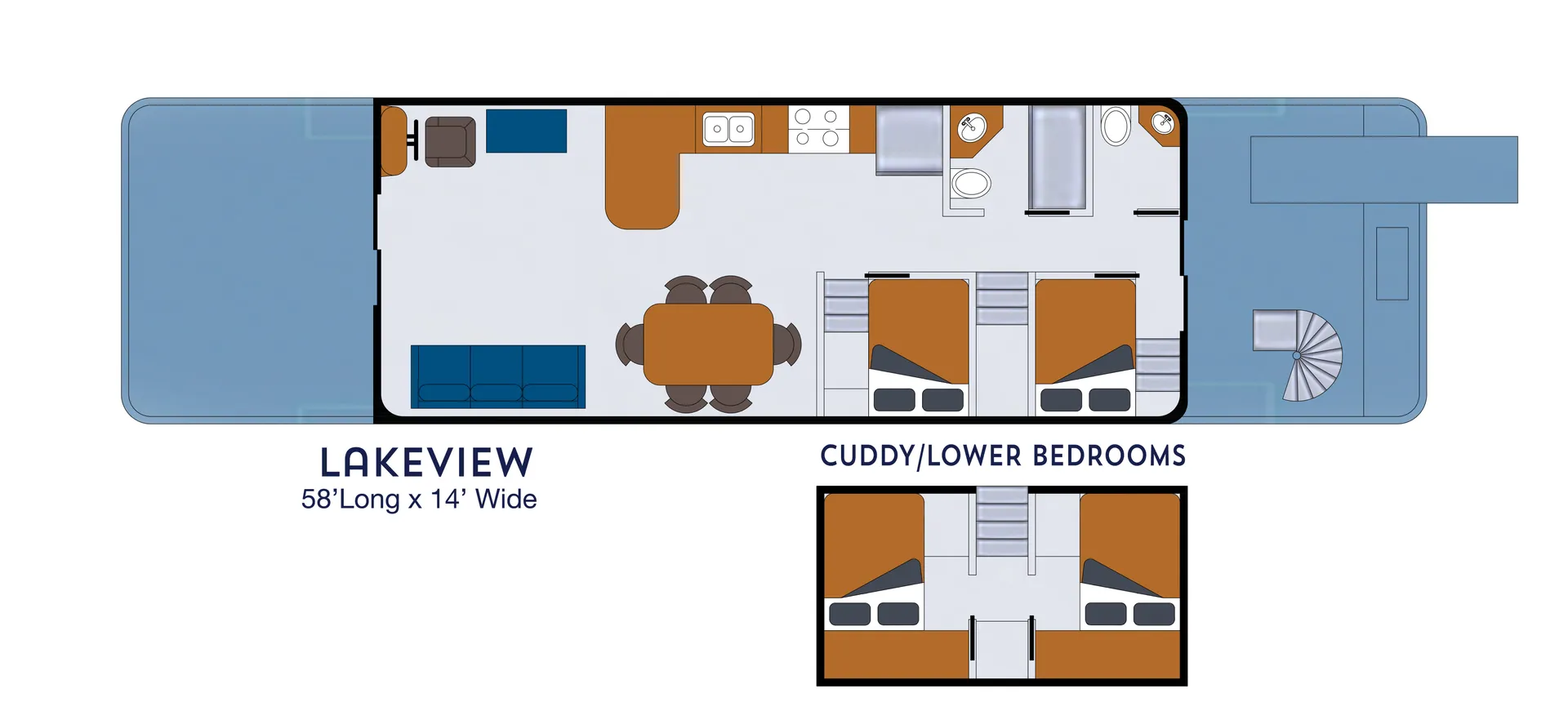 58' Golden State Houseboat at LAKE DON PEDRO!