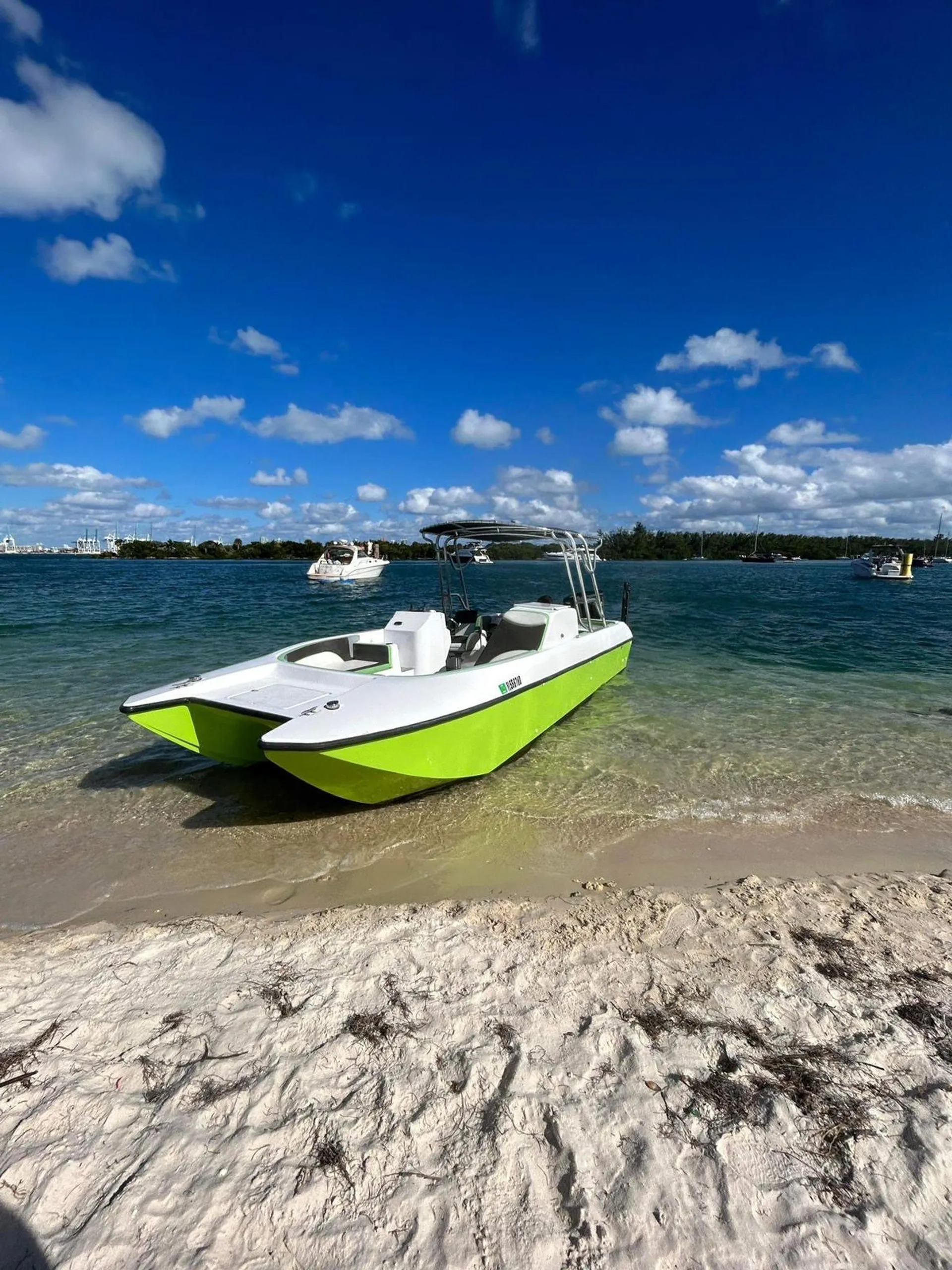 Free hour Luxury catamarán 30”