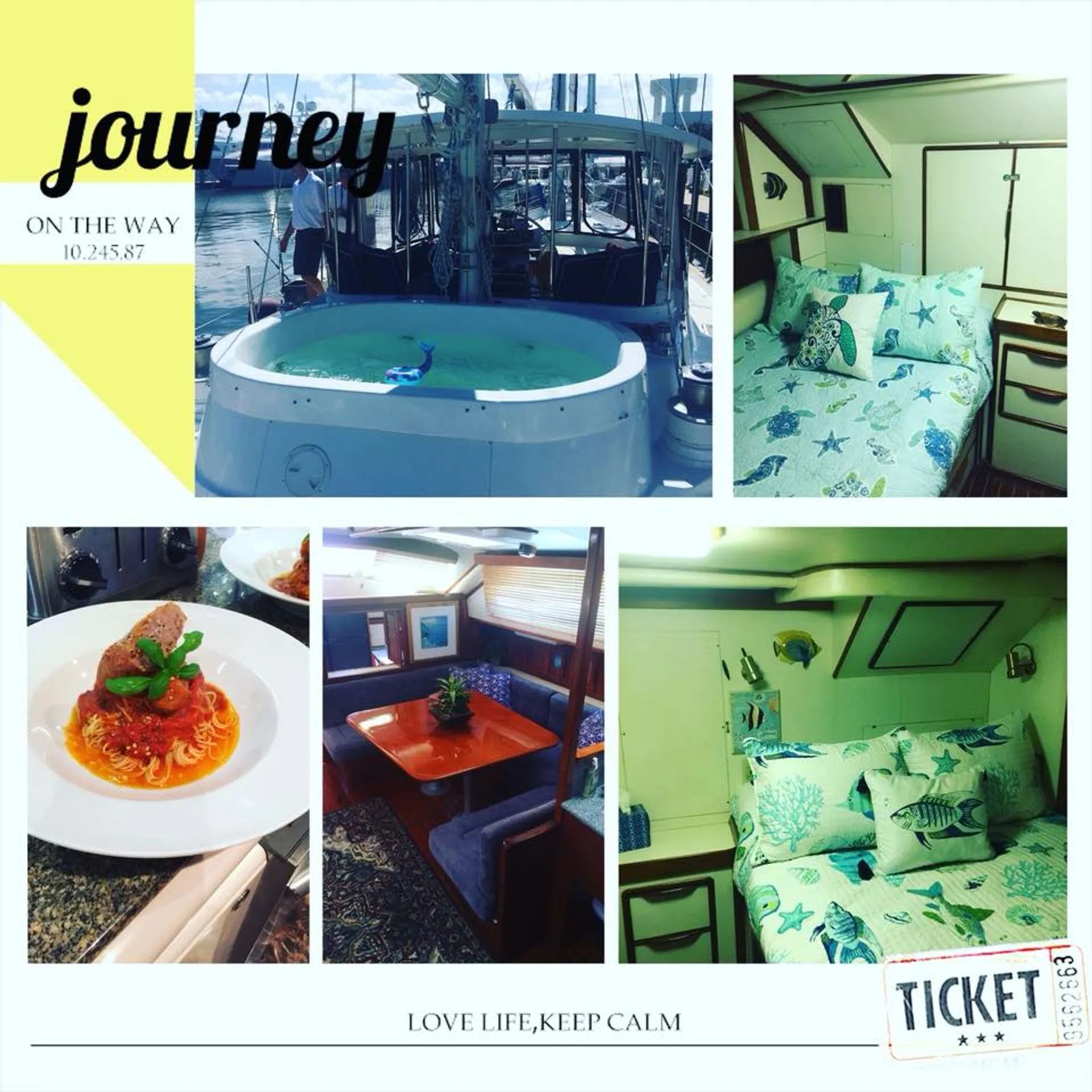 72' Sailboat with large Jacuzzi on deck (Everett, WA)