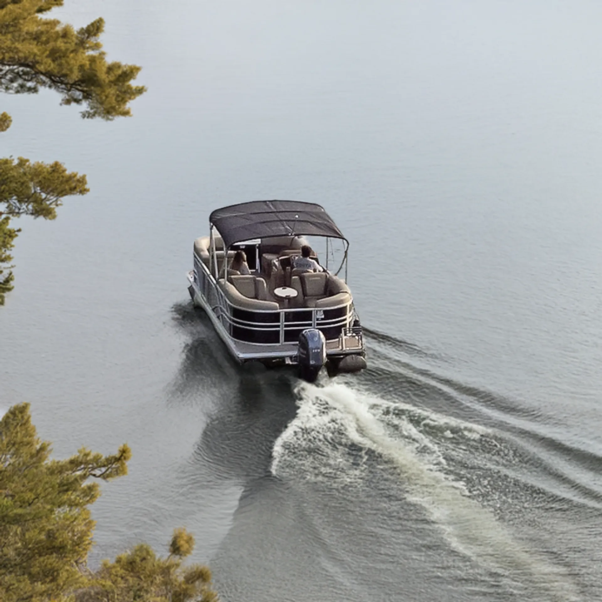 Pontoon Boat Rental on Melton Hill Lake in East Tennessee