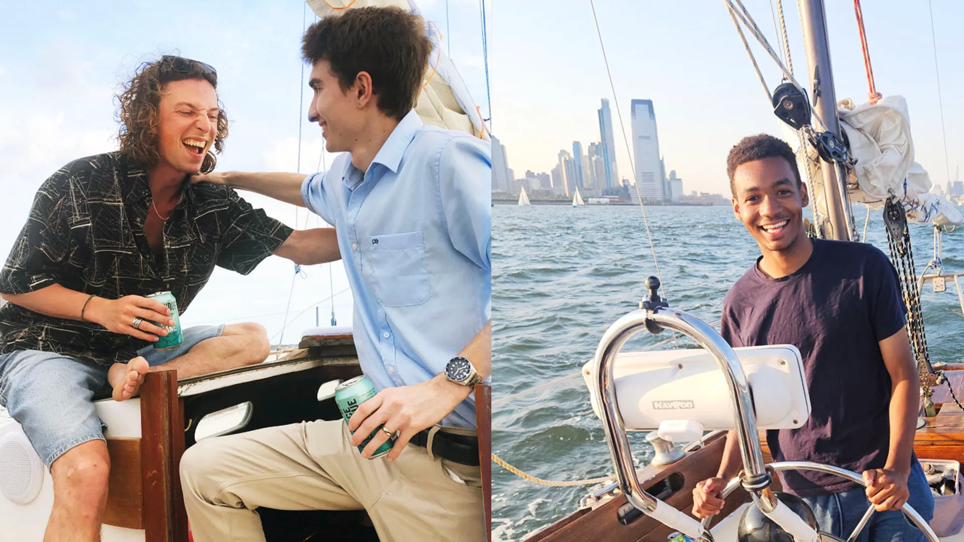 The Only 40ft Hinckley Sailboat in Manhattan,  Chelsea Piers.