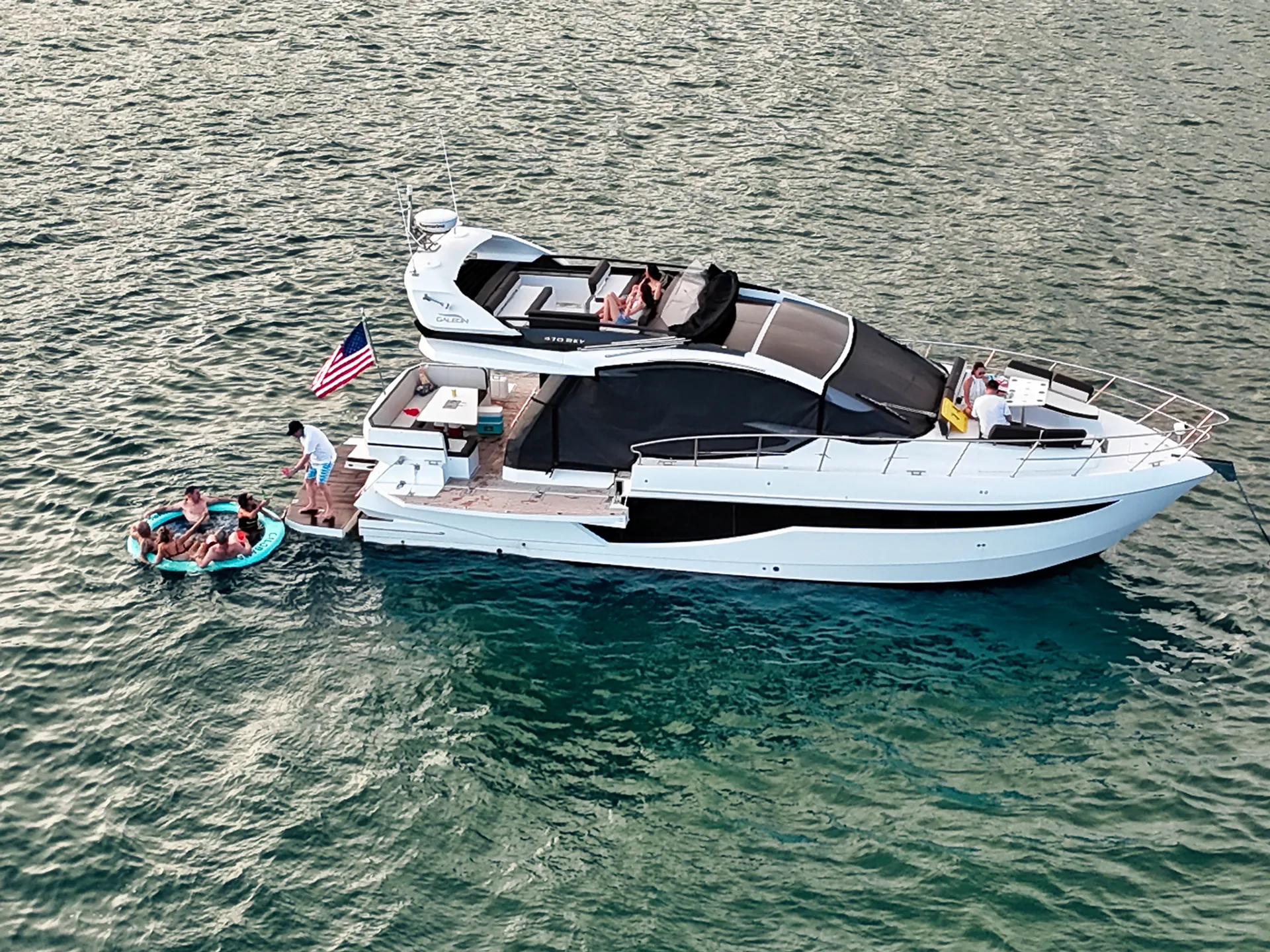 ⭐ FREE HOUR  ⭐ 50 ft LUXURY 3-Story Yacht including JET SKI- 13 pax