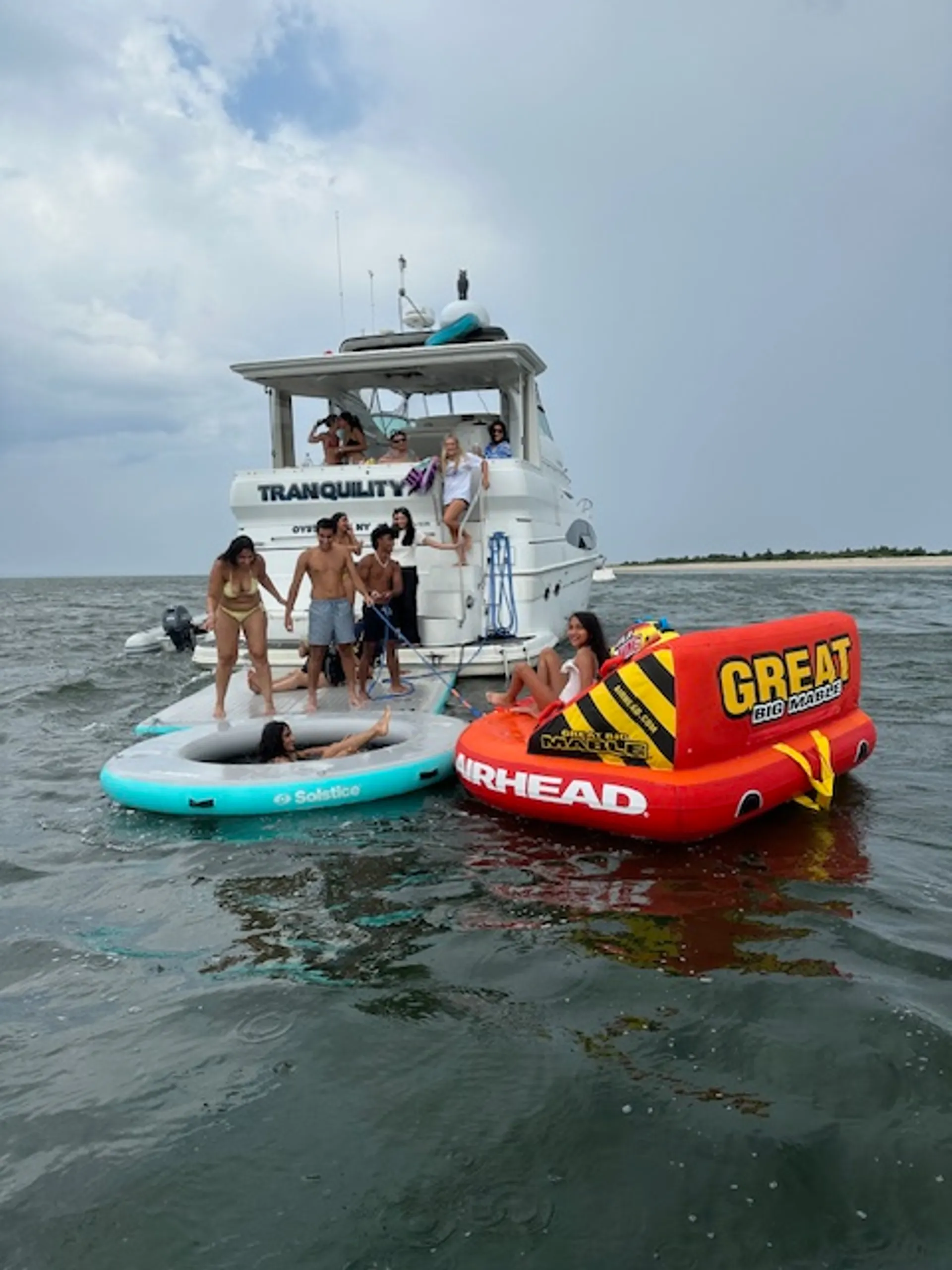 50' Yacht, 12 Guests, All Inclusive, Watersports, fuel, BBQ