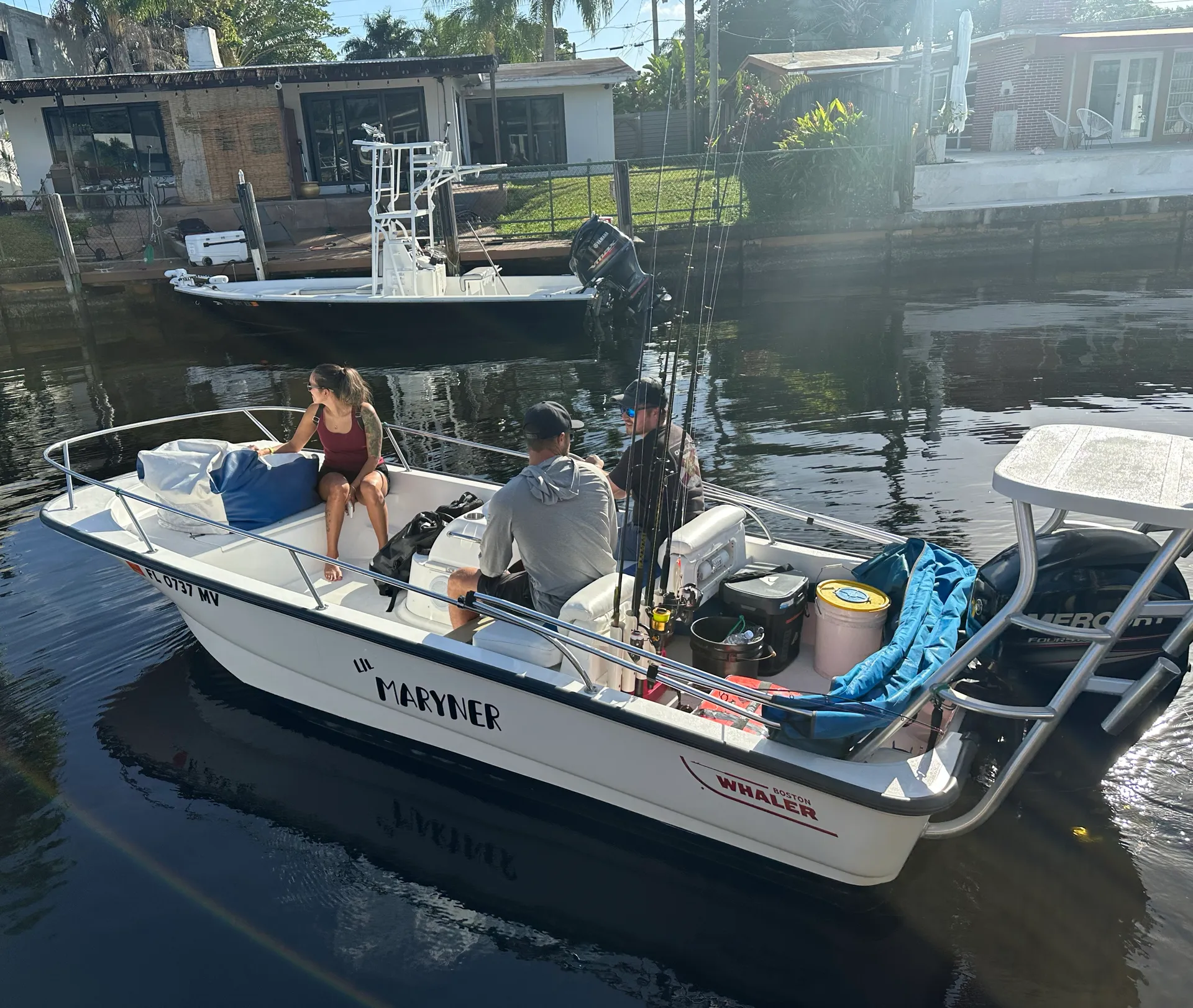 Ft. Lauderdale - 15' Boston Whaler for Fishing and Relaxing