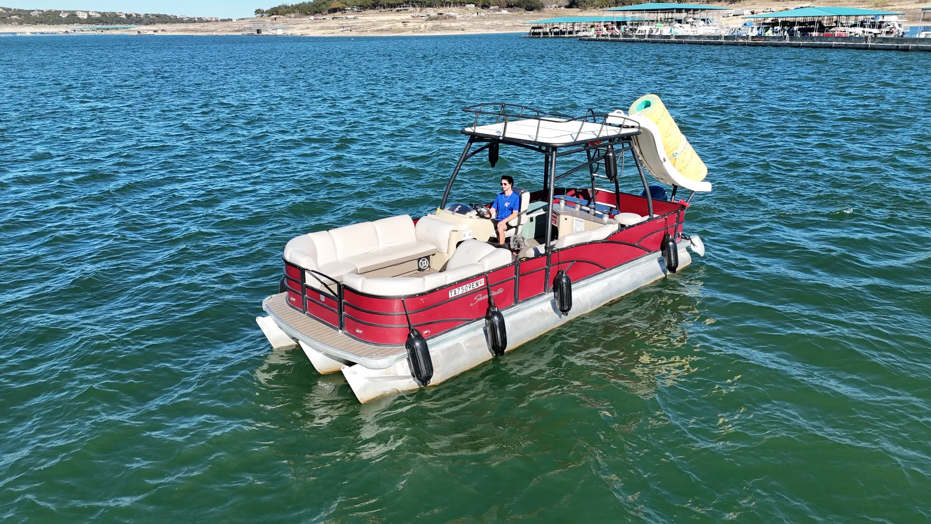 26ft - Godfrey AquaPatio Sweetwater Double Decker w/Slide 