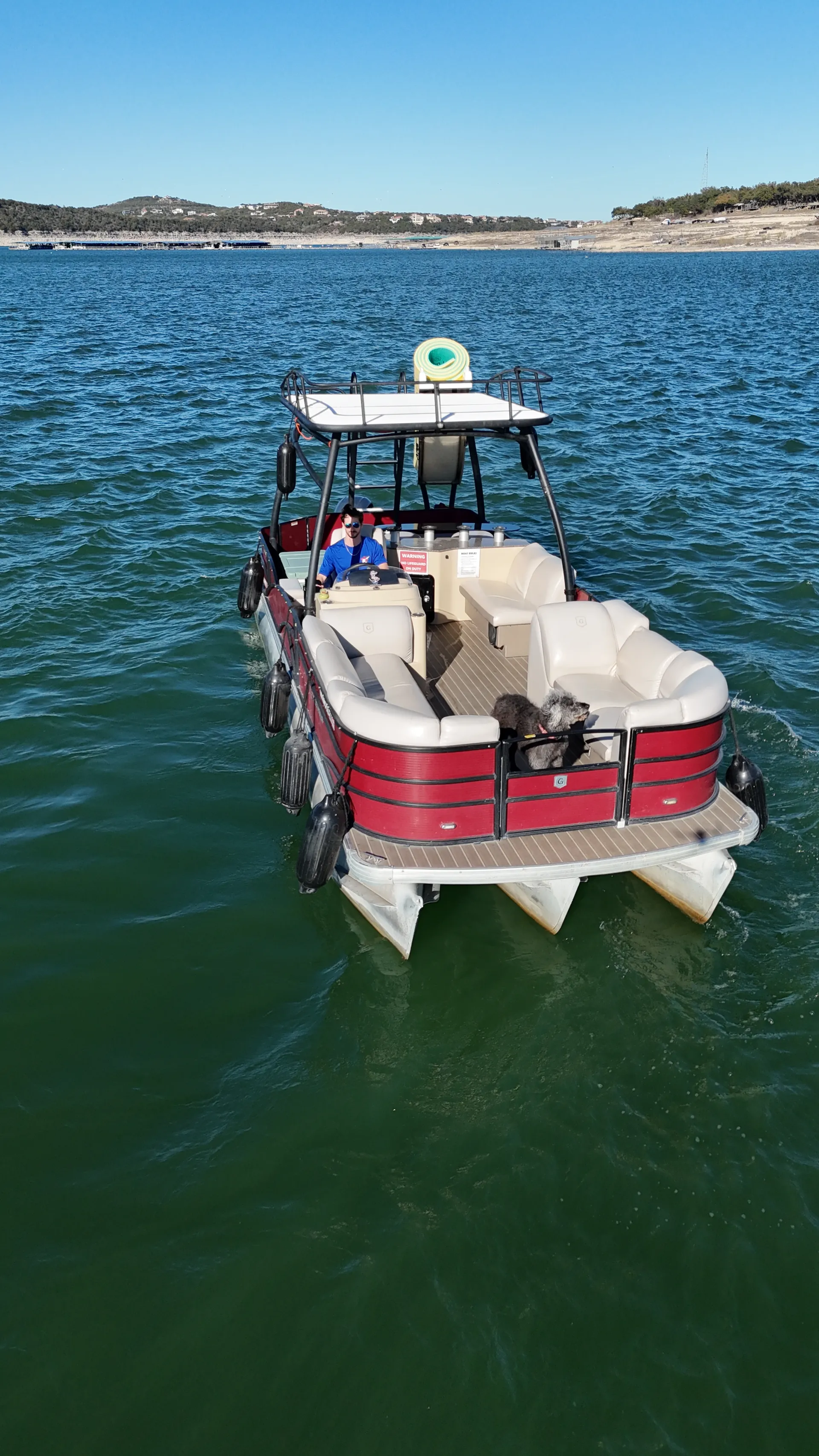 26ft - Godfrey AquaPatio Sweetwater Double Decker w/Slide 