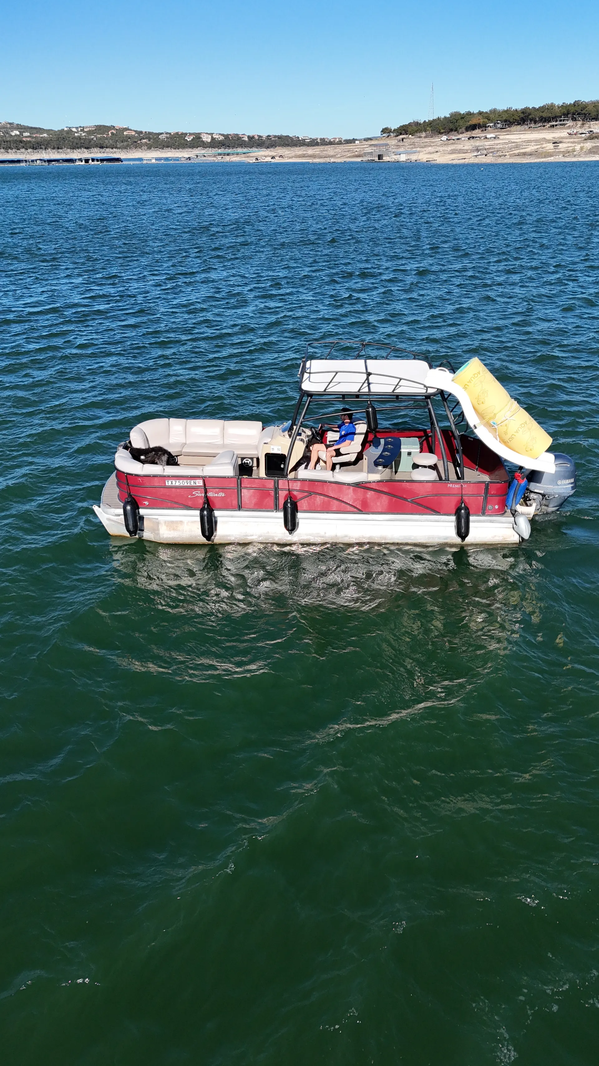 26ft - Godfrey AquaPatio Sweetwater Double Decker w/Slide 