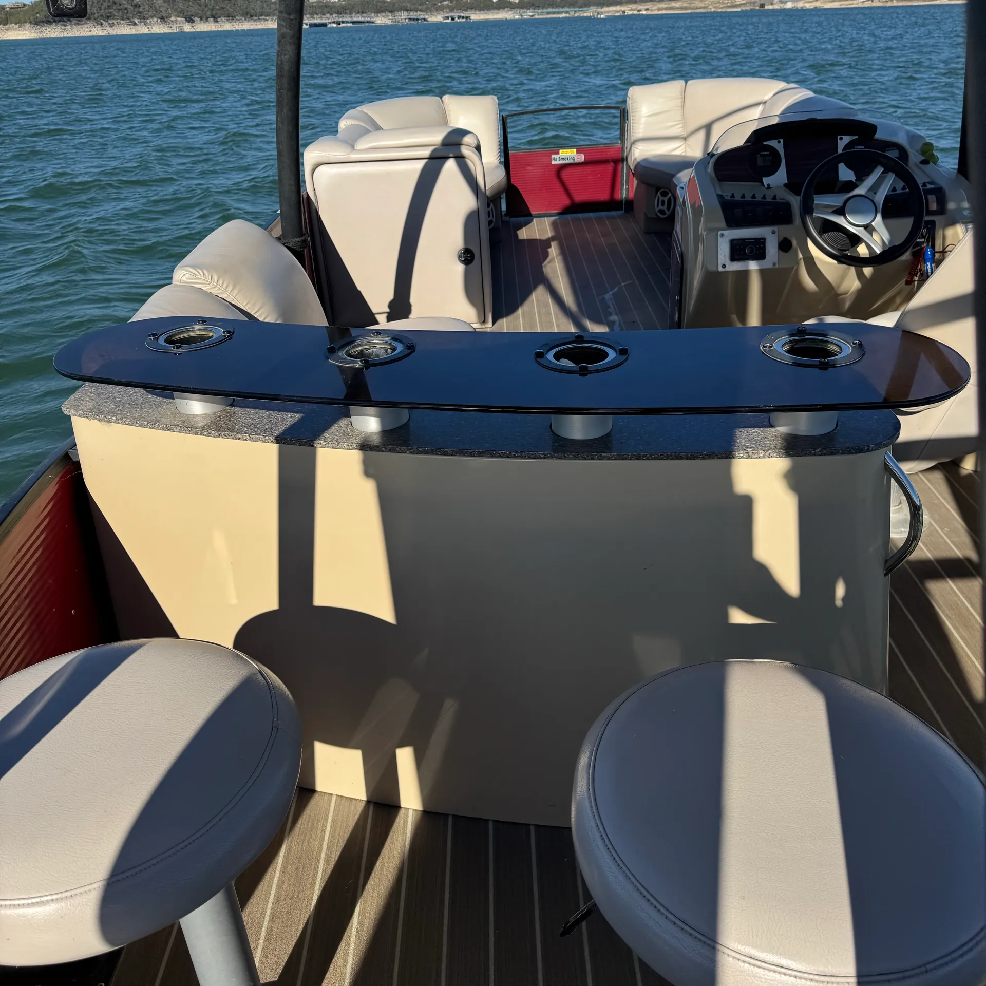 26ft - Godfrey AquaPatio Sweetwater Double Decker w/Slide 