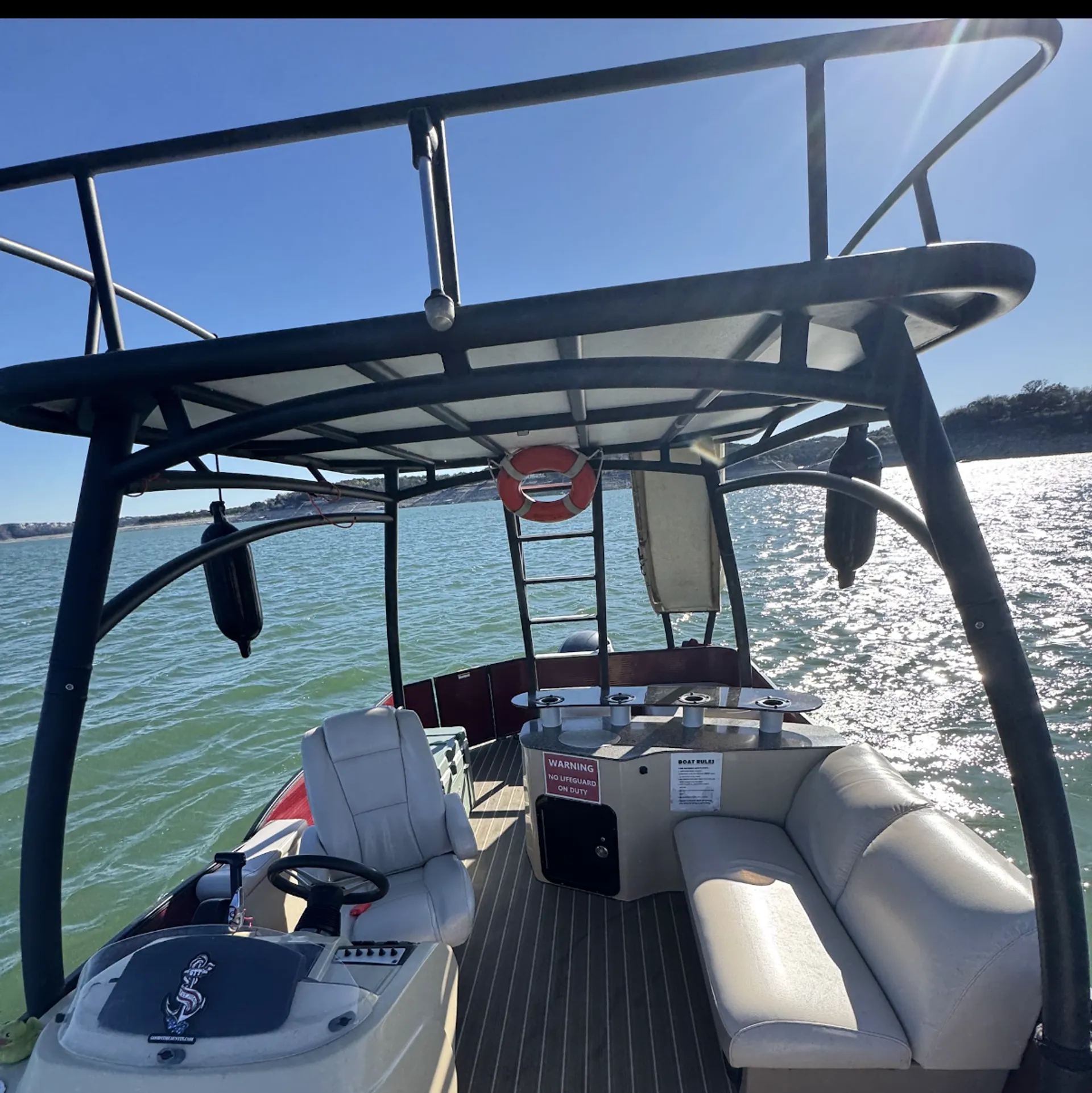 26ft - Godfrey AquaPatio Sweetwater Double Decker w/Slide 